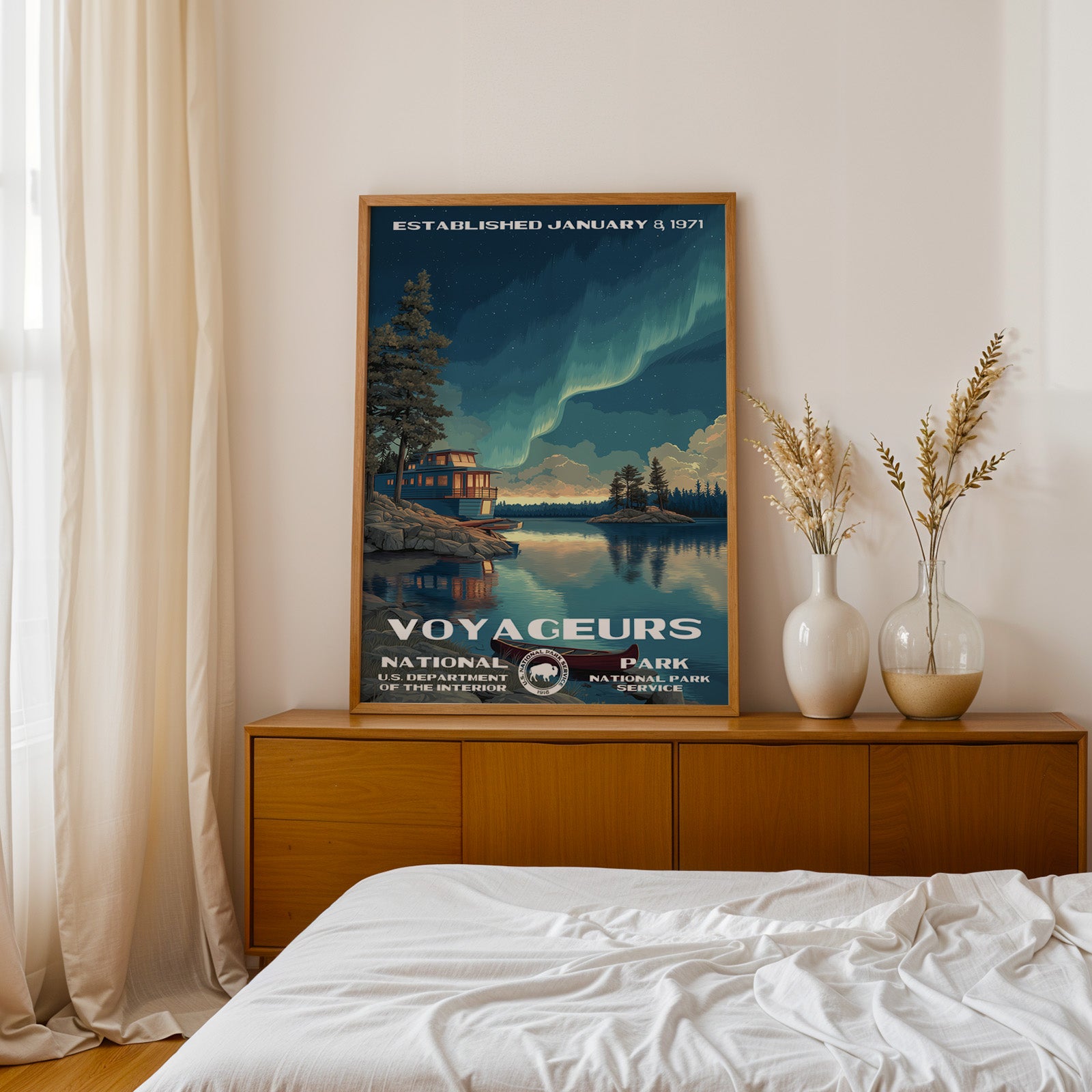Voyageurs National Park Vintage WPA