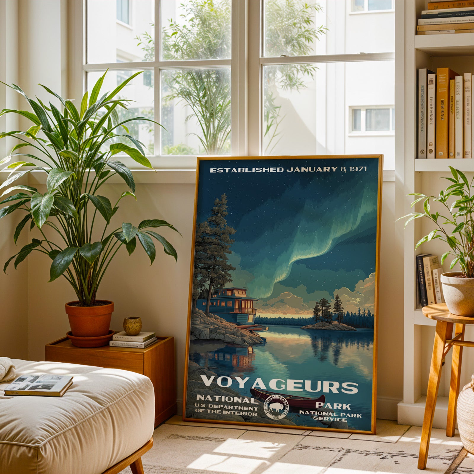 Voyageurs National Park Vintage WPA