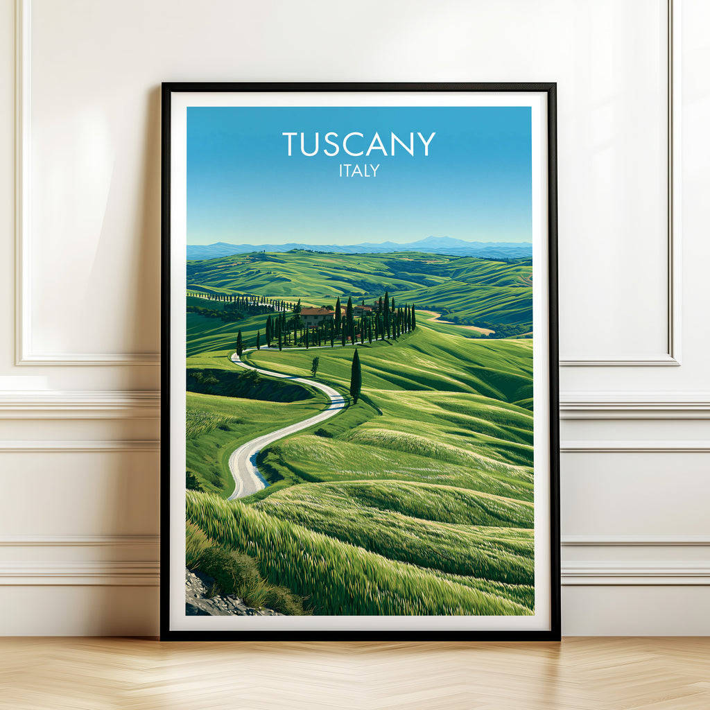 Val d'Orcia Tuscany Italy