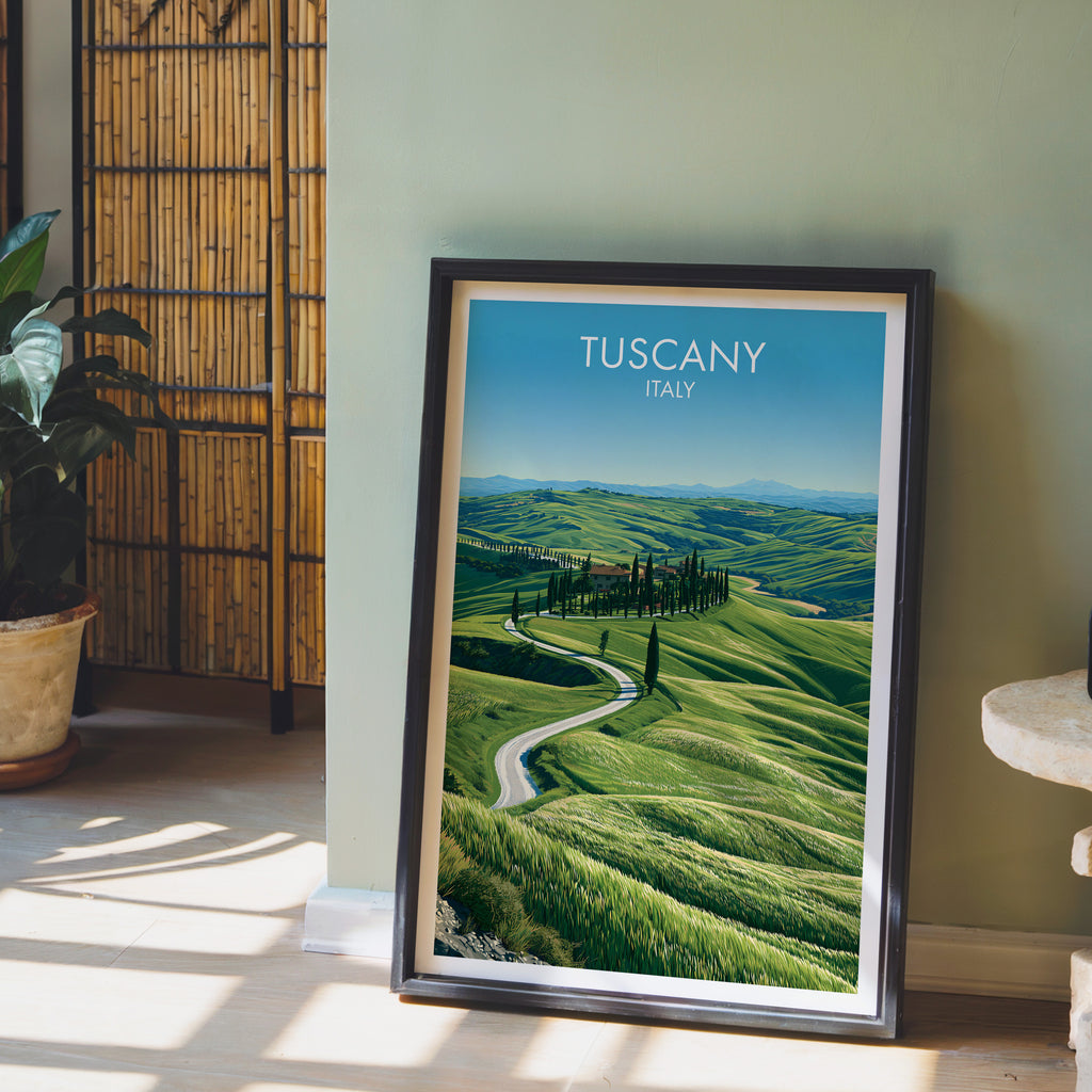 Val d'Orcia Tuscany Italy