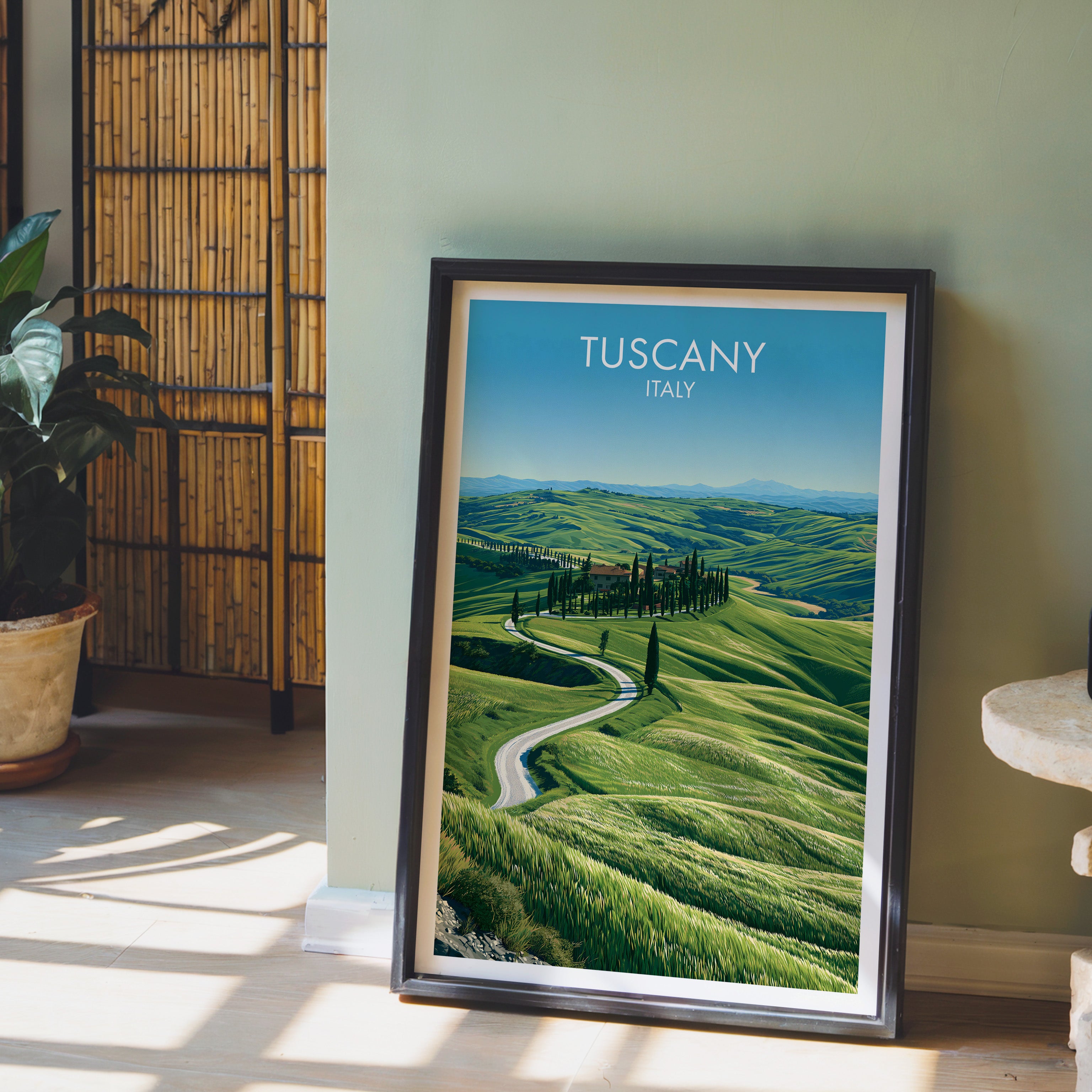 Val d'Orcia Toskana Italien