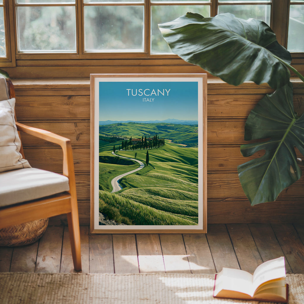 Val d'Orcia Tuscany Italy