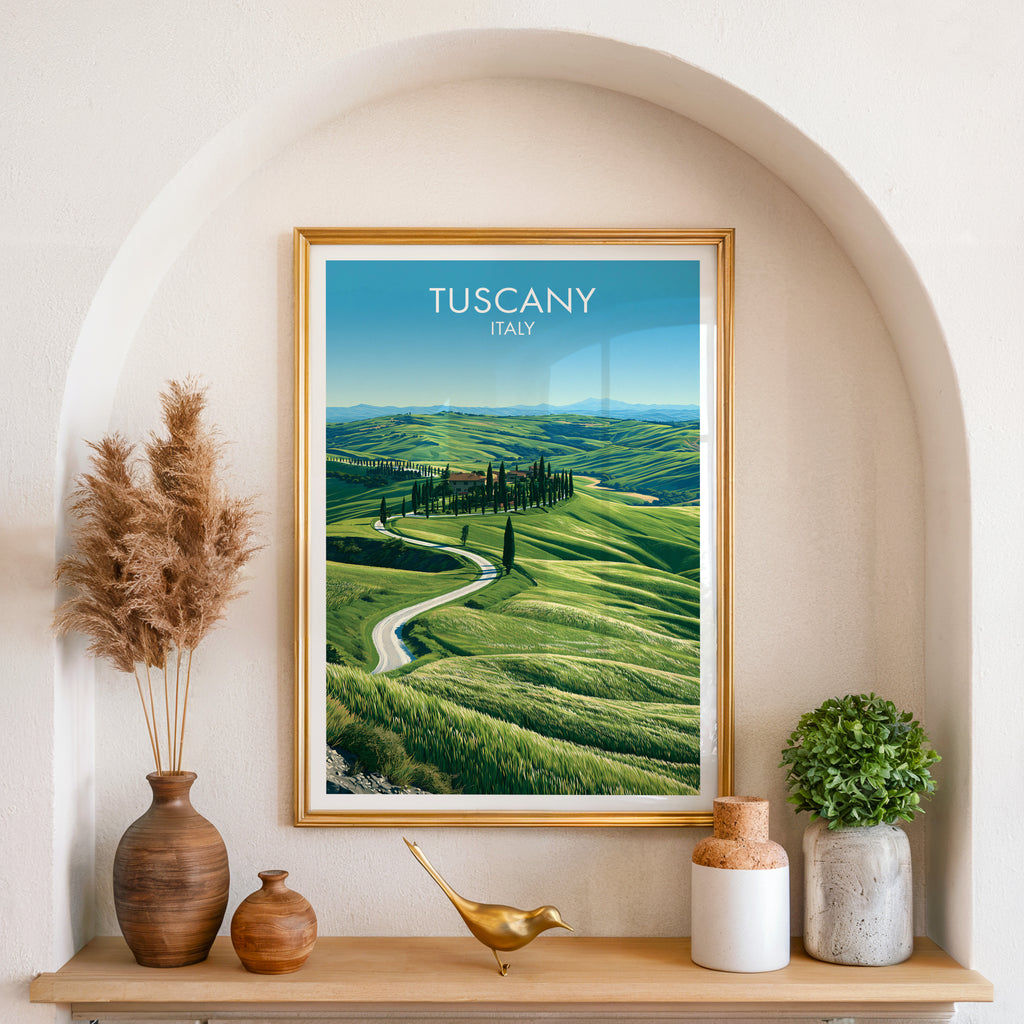 Val d'Orcia Tuscany Italy
