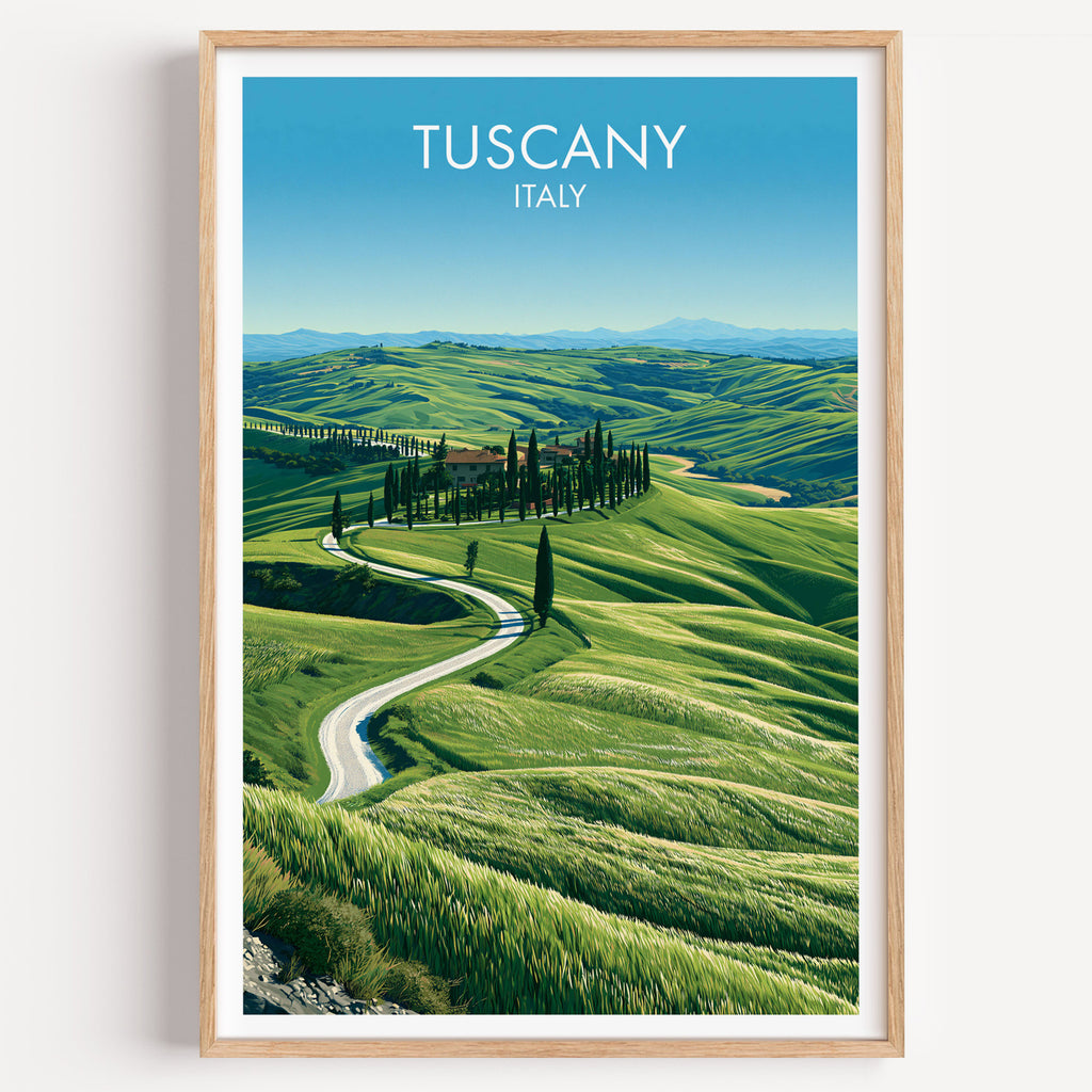 Val d'Orcia Tuscany Italy