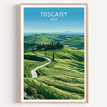 Val d'Orcia Tuscany Italy