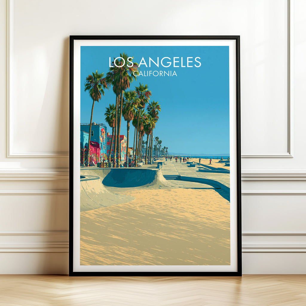Venice Beach Boardwalk Los Angeles California