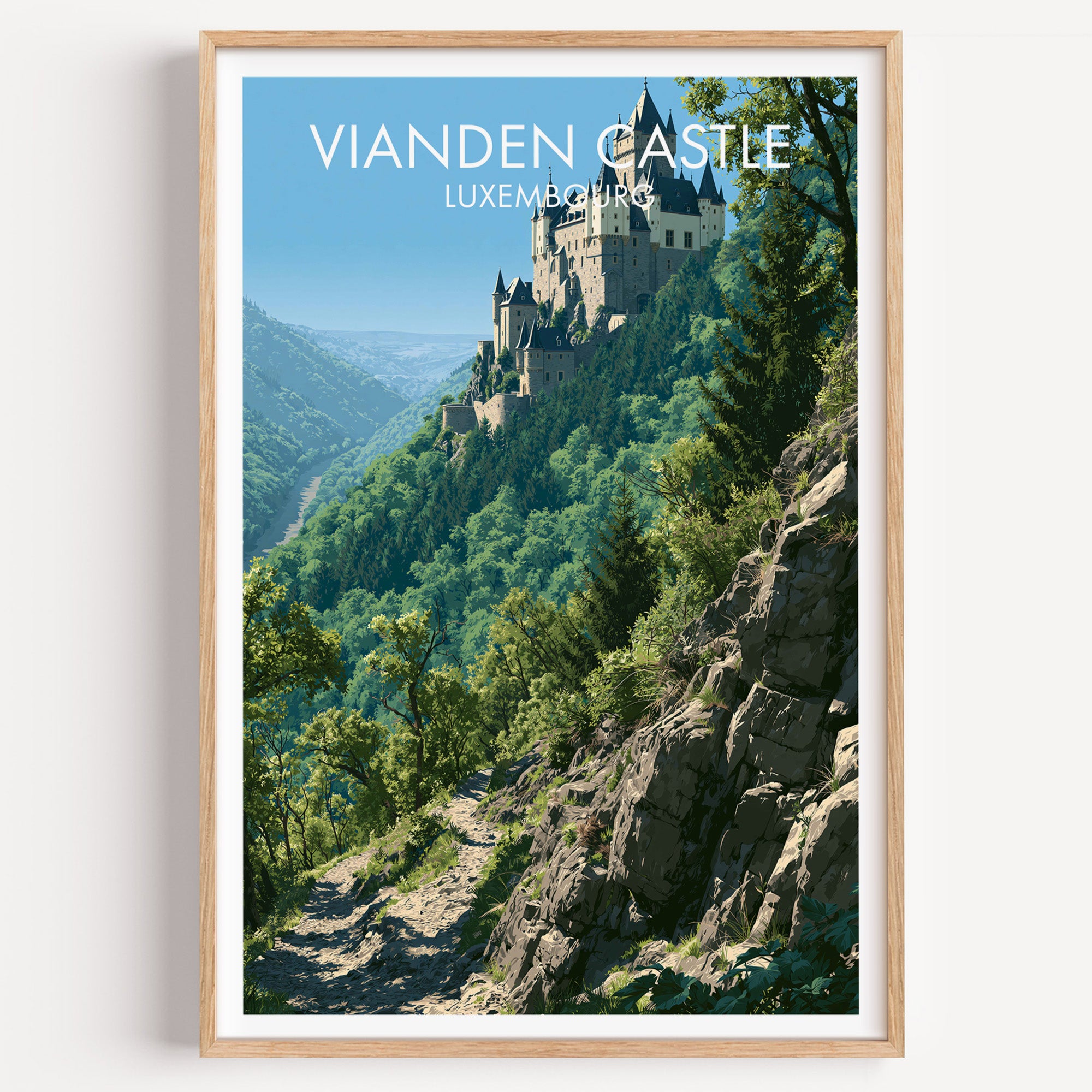 Château de Vianden Luxembourg