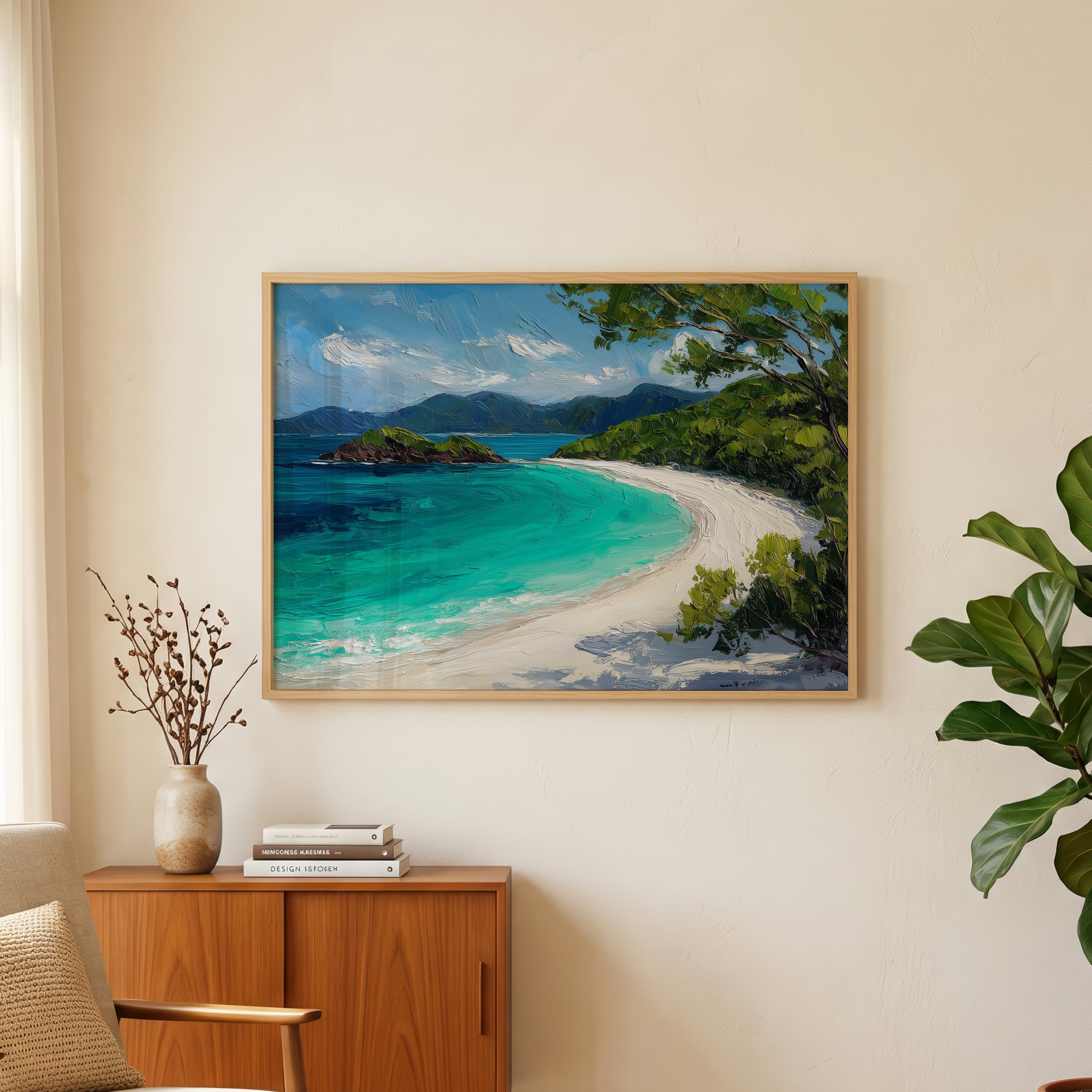 Virgin Islands National Park Oil Painting