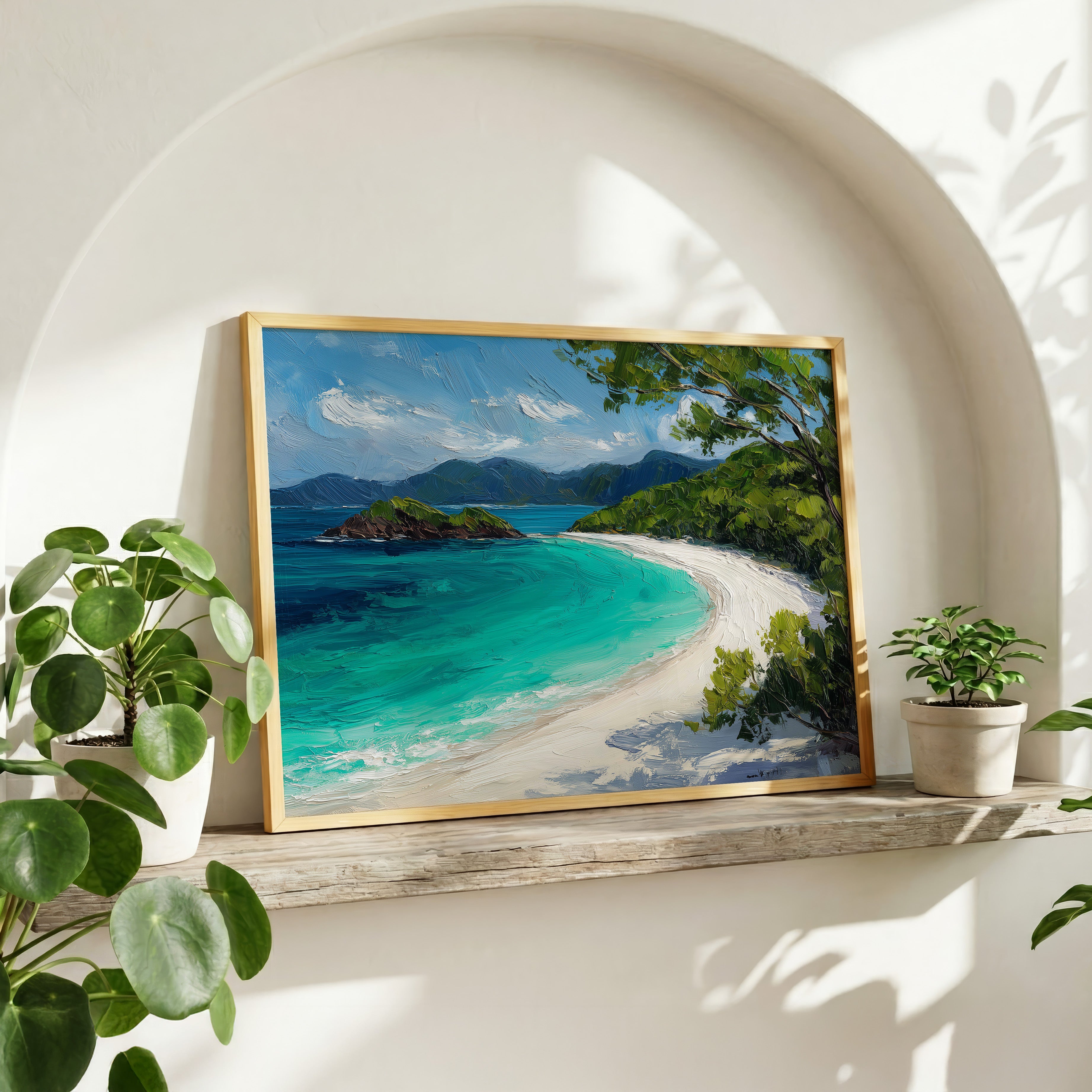 Virgin Islands National Park Oil Painting