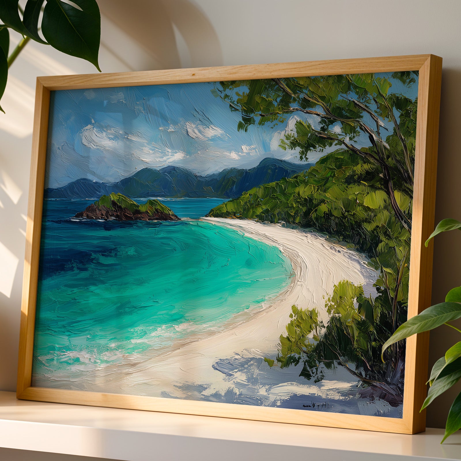 Virgin Islands National Park Oil Painting