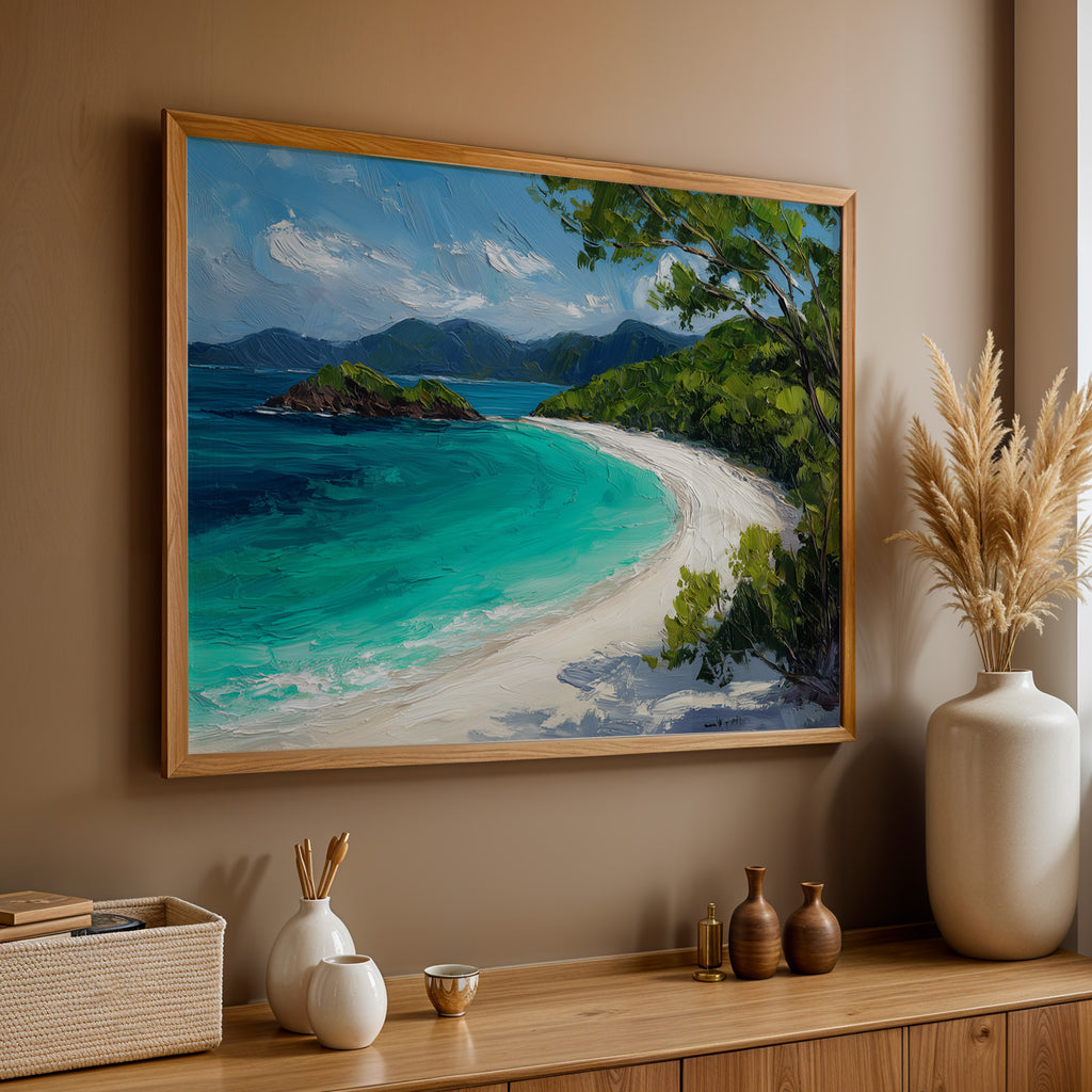 Virgin Islands National Park Oil Painting