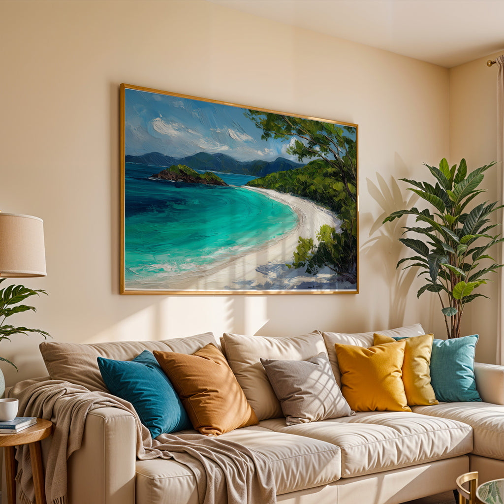 Virgin Islands National Park Oil Painting