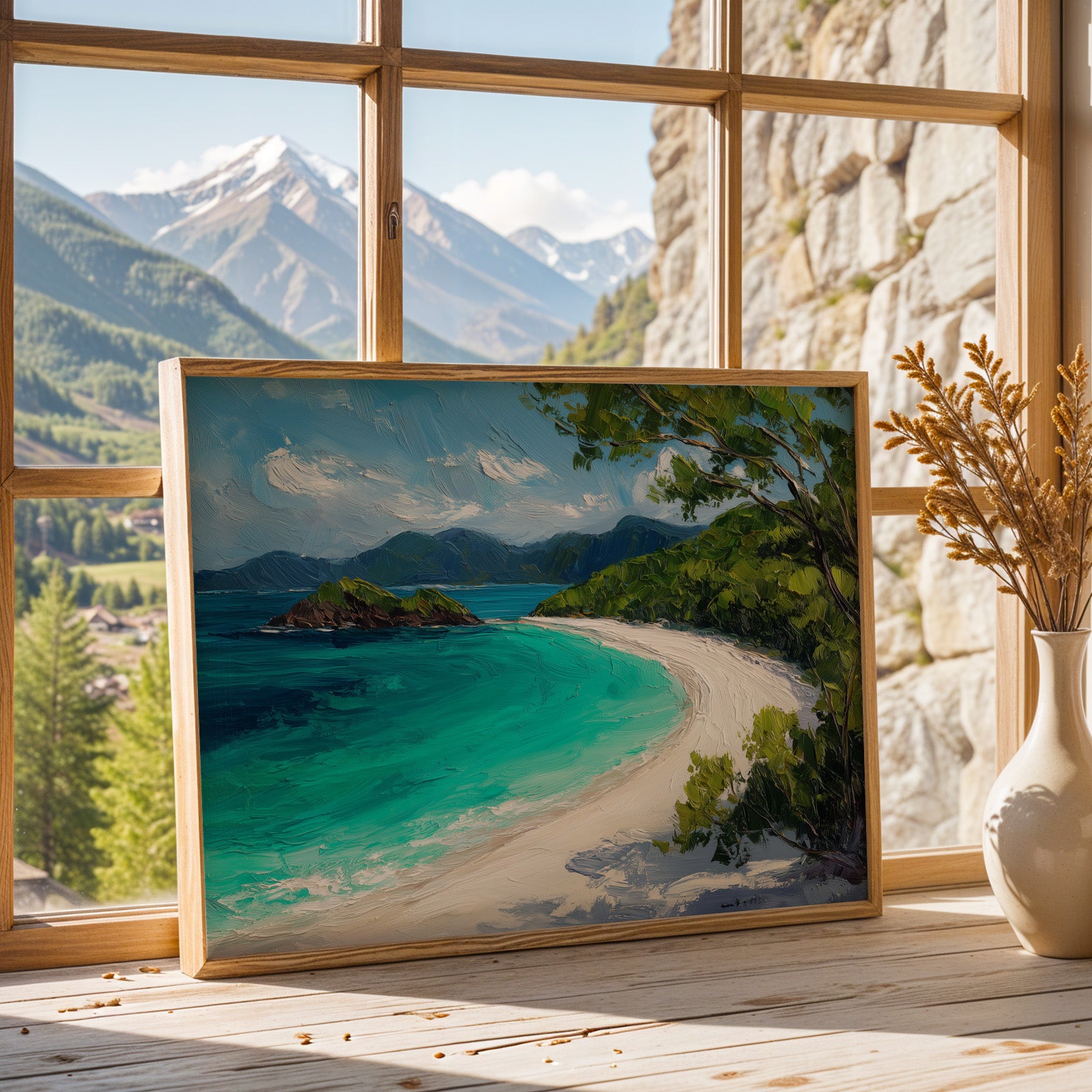 Virgin Islands National Park Oil Painting