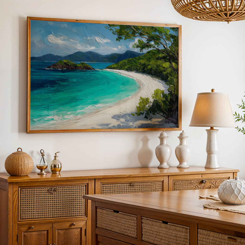 Virgin Islands National Park Oil Painting