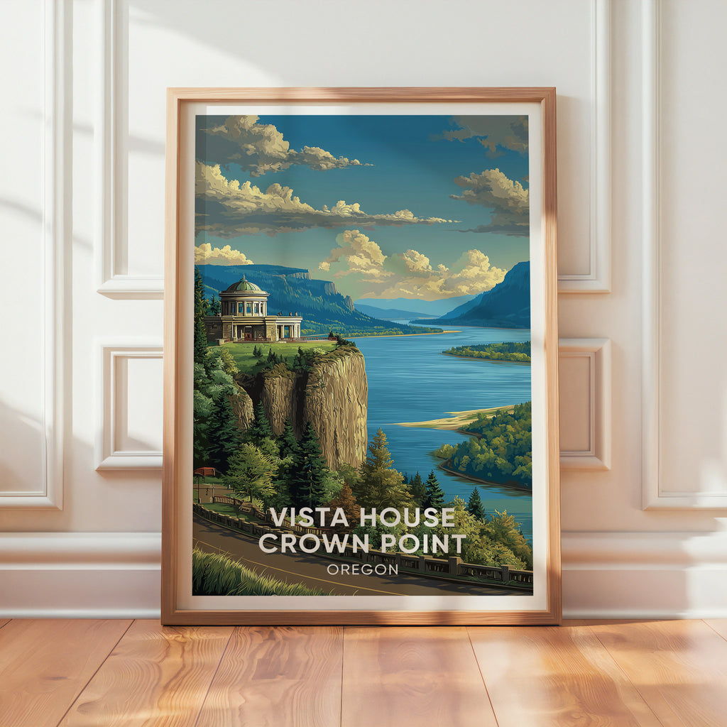 Vista House Crown Point Oregon