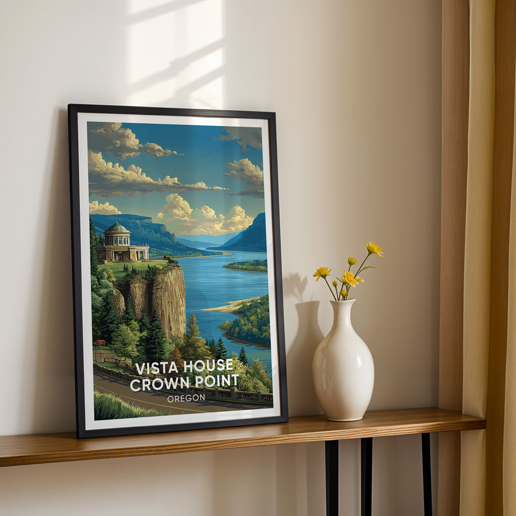 Vista House Crown Point Oregon