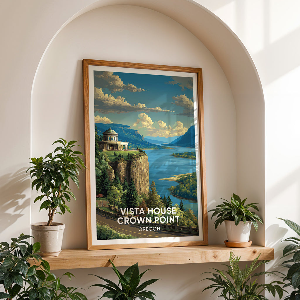 Vista House Crown Point Oregon