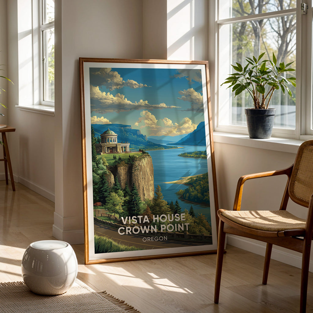 Vista House Crown Point Oregon
