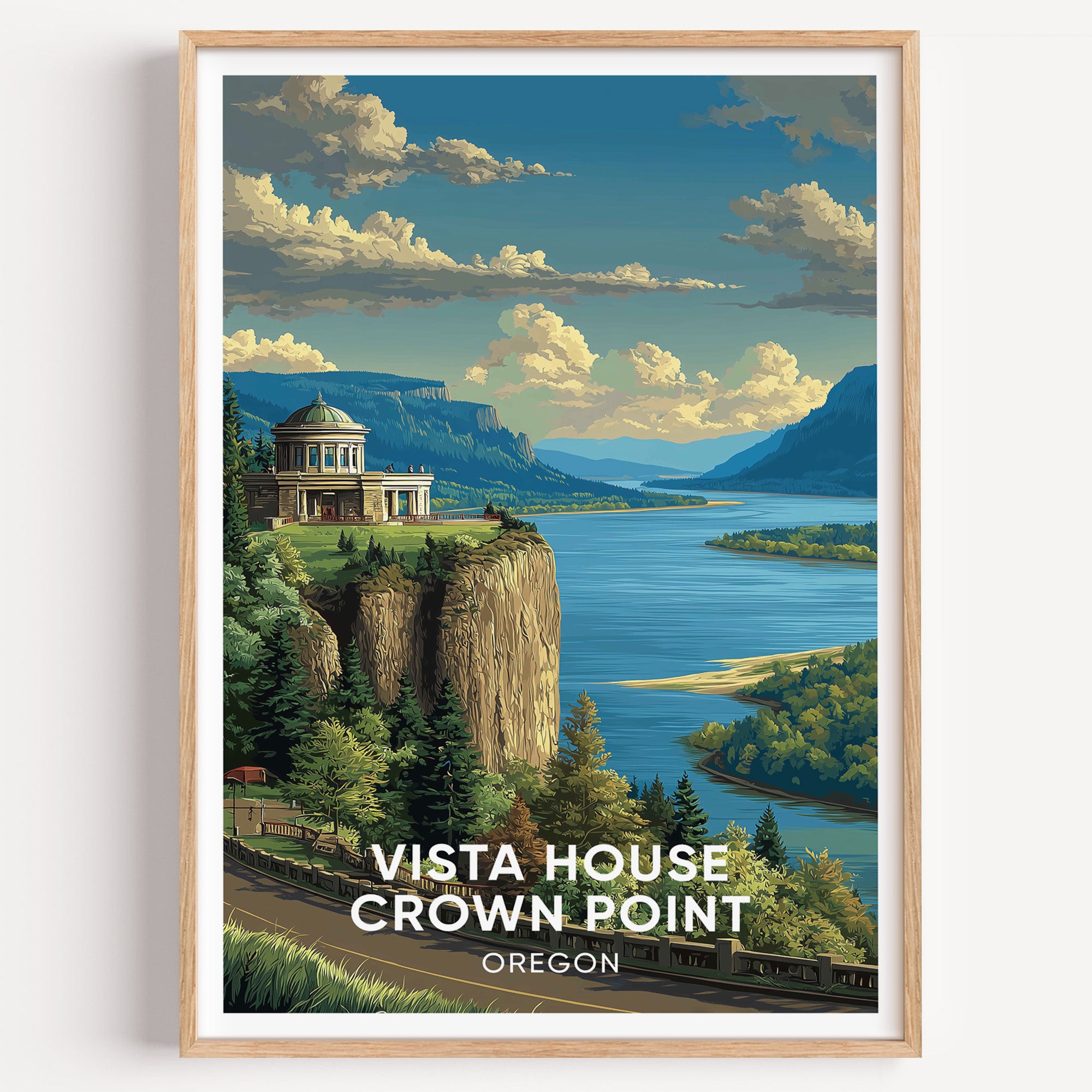 Vista House Crown Point Oregon