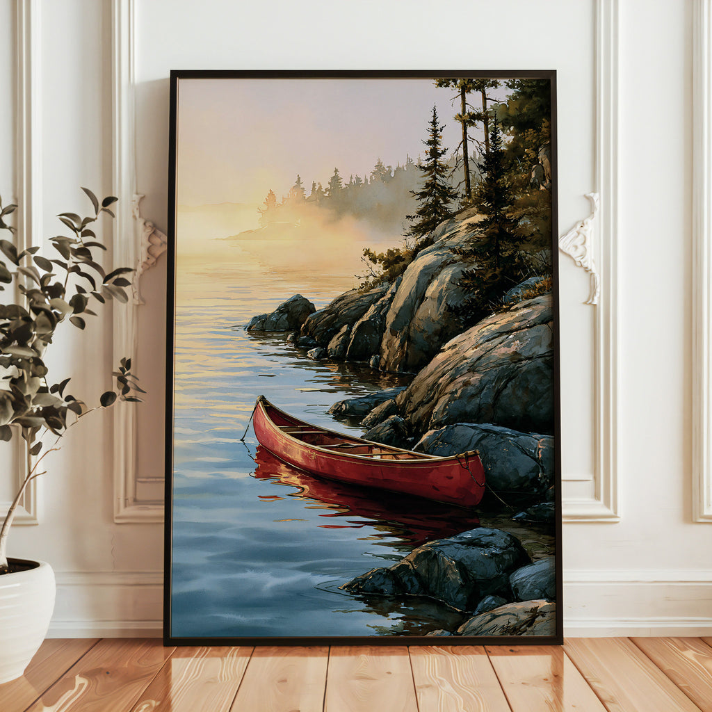 Voyageurs National Park Watercolor Art