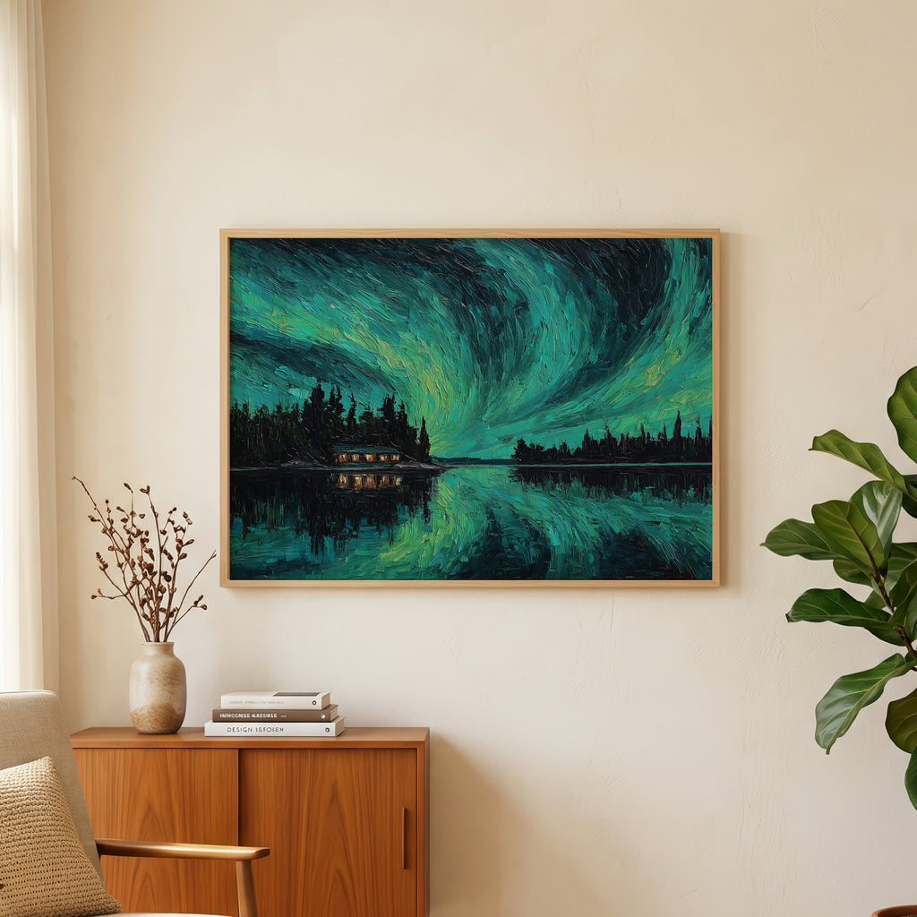 Voyageurs National Park Oil Painting