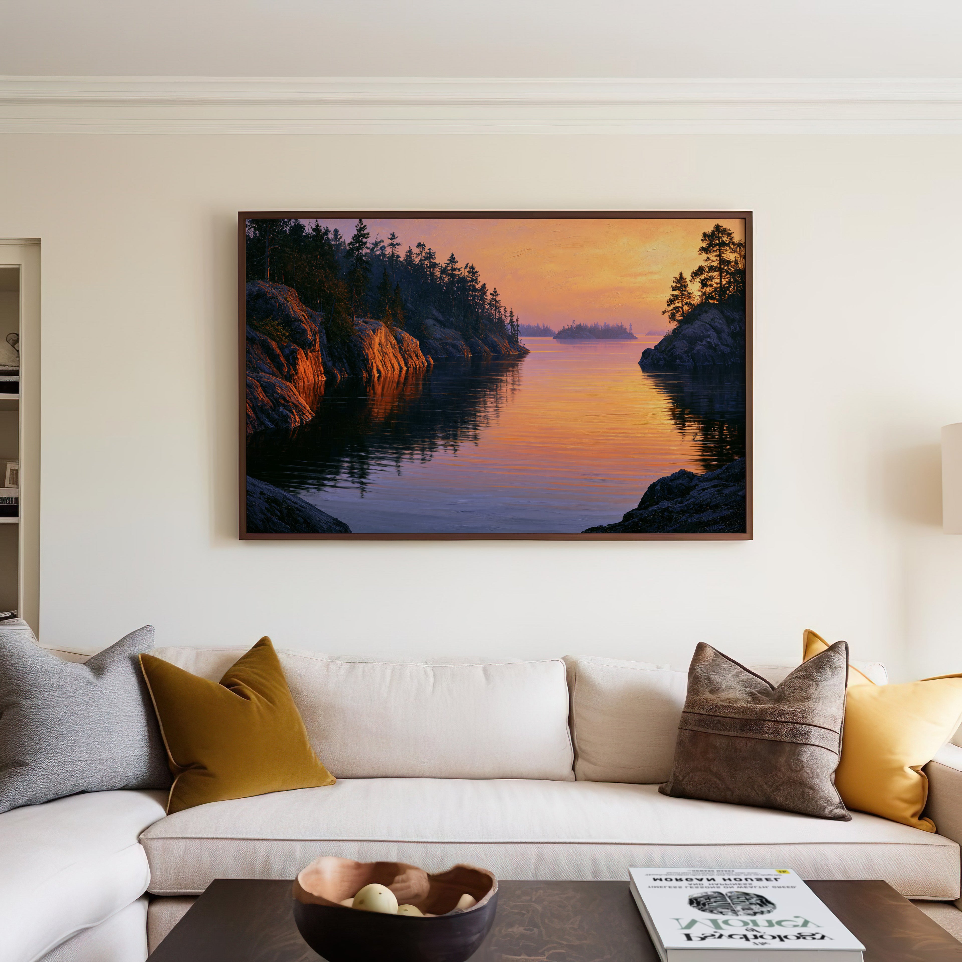 Voyageurs National Park Classical Oil Painting