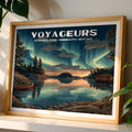 Voyageurs National Park Horizontal Vintage Art