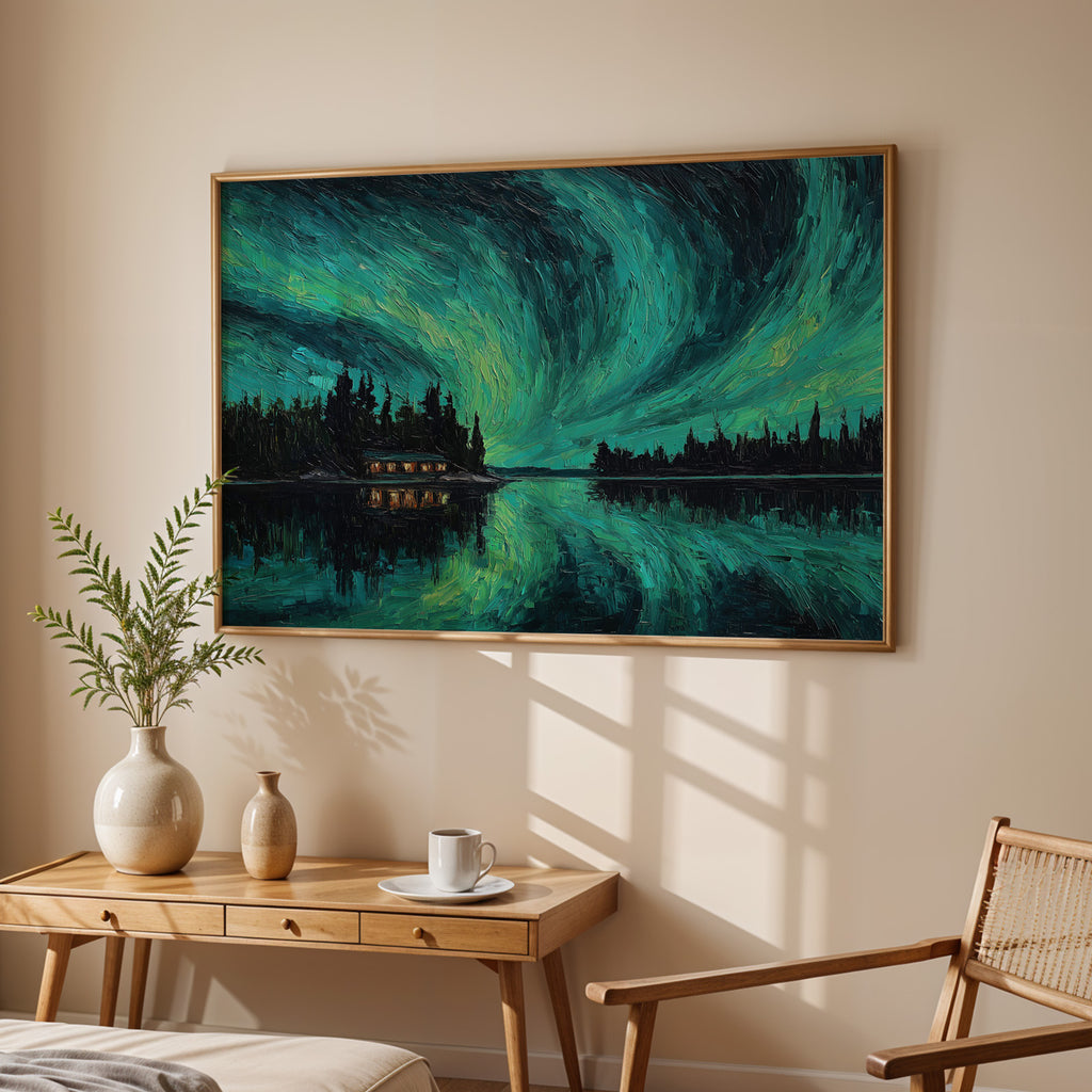 Voyageurs National Park Oil Painting