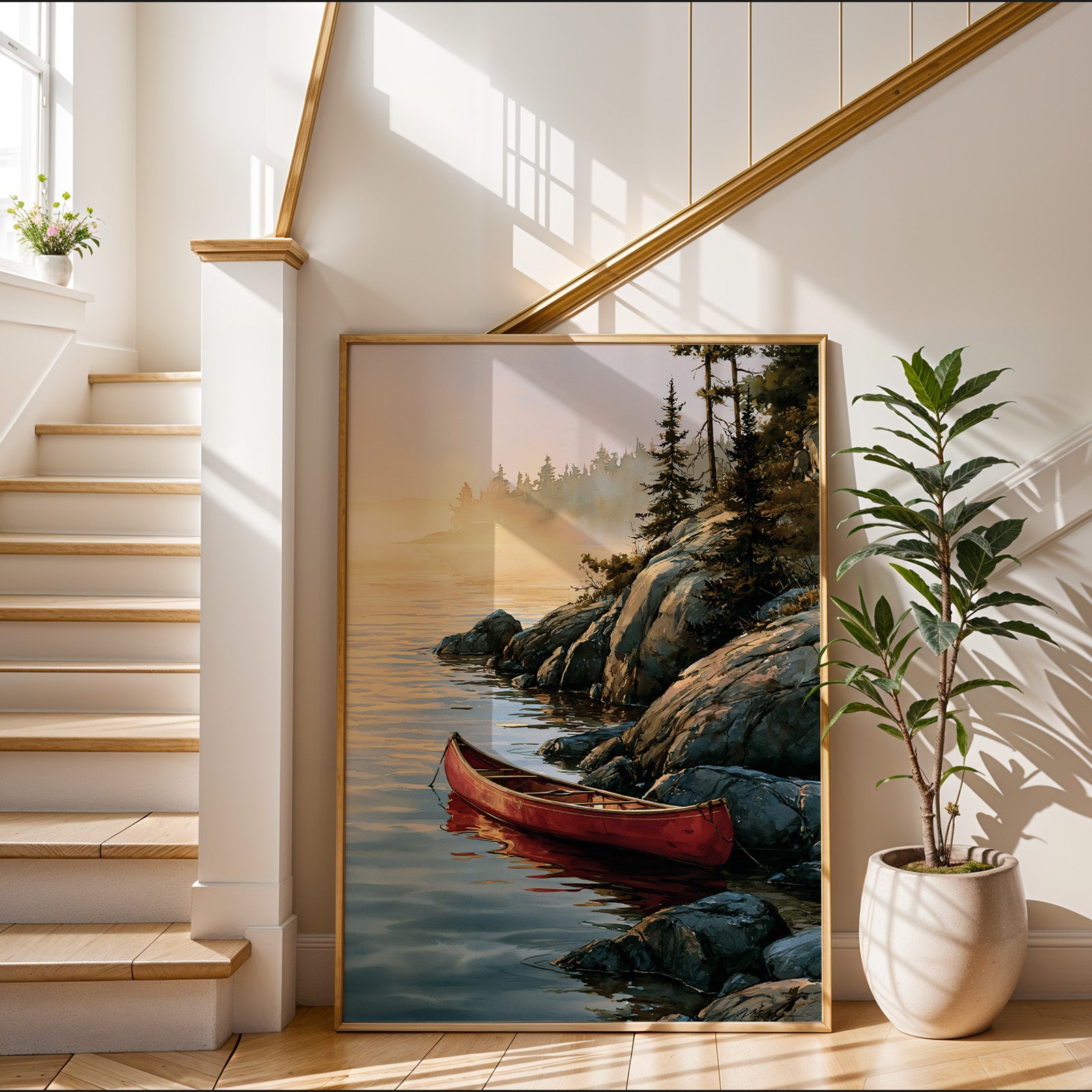 Voyageurs National Park Watercolor Art