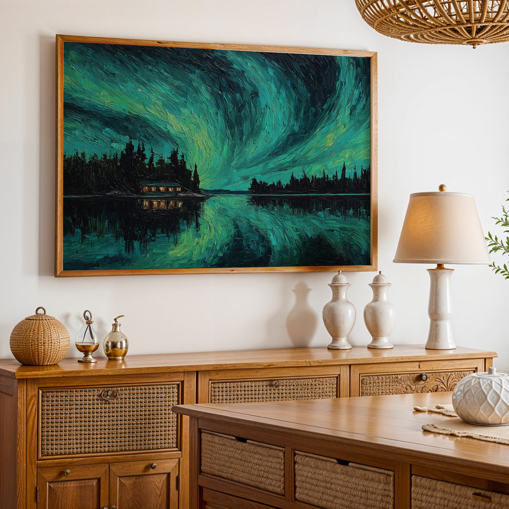 Voyageurs National Park Oil Painting