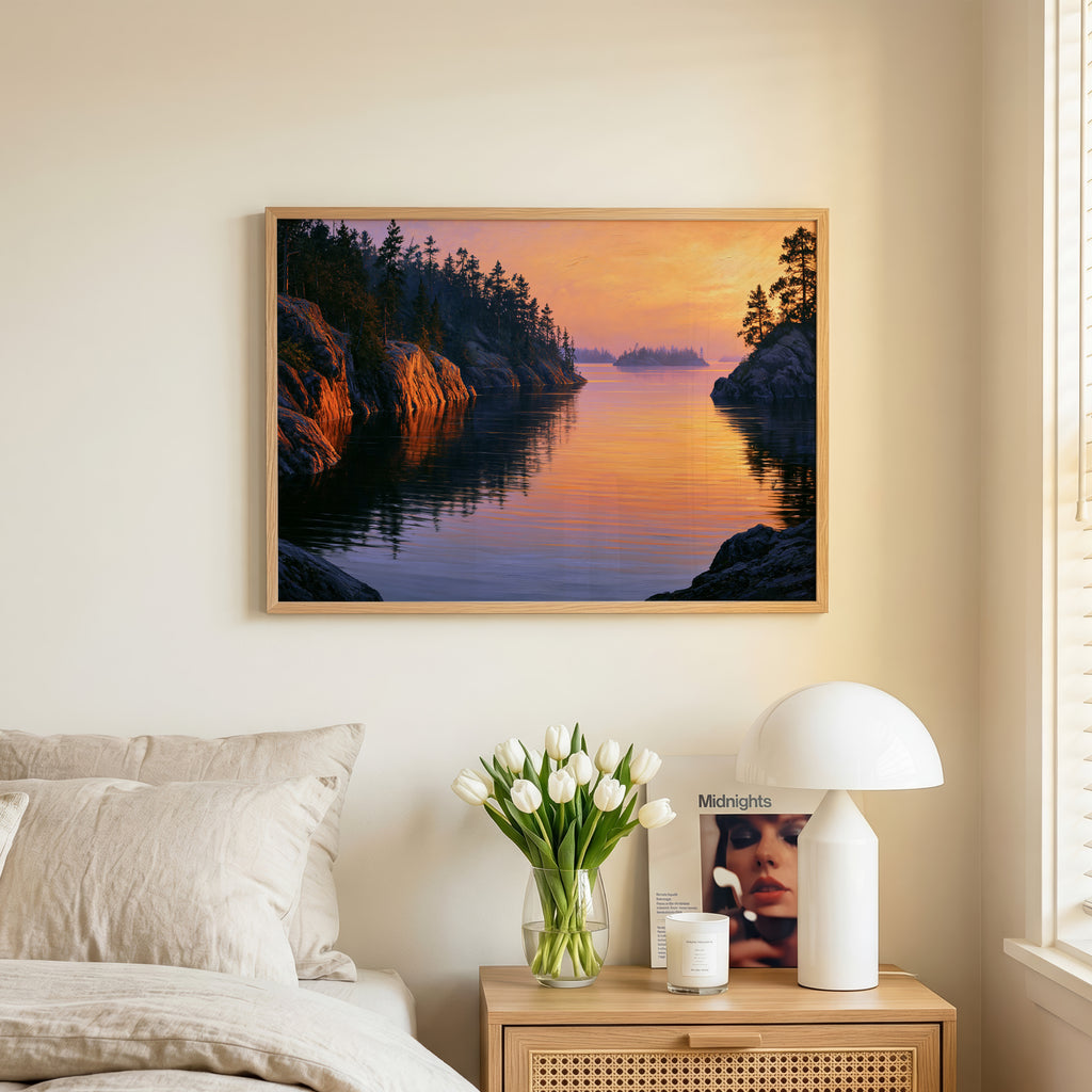 Voyageurs National Park Classical Oil Painting