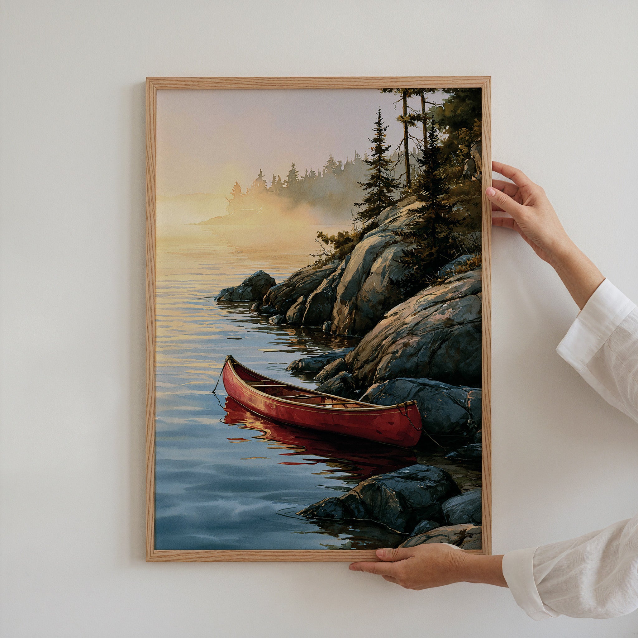 Voyageurs National Park Watercolor Art