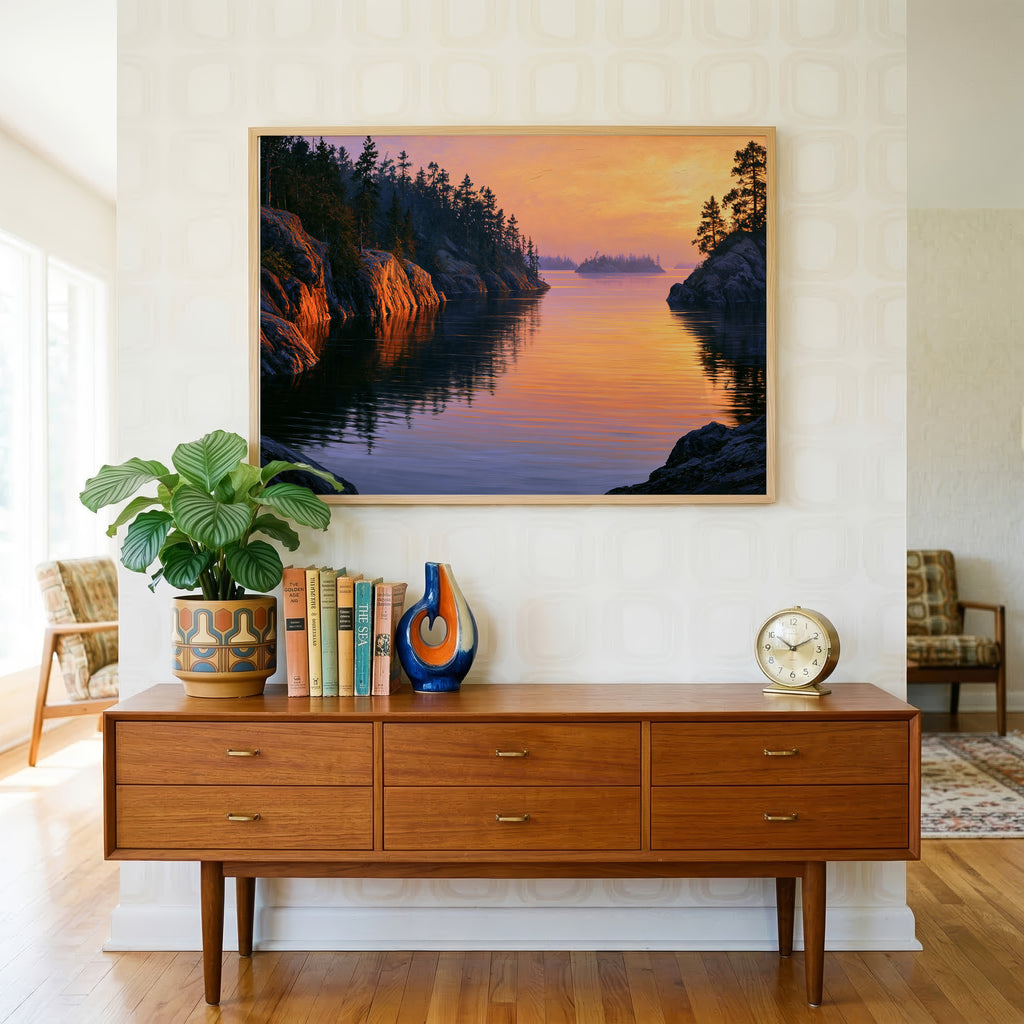 Voyageurs National Park Classical Oil Painting