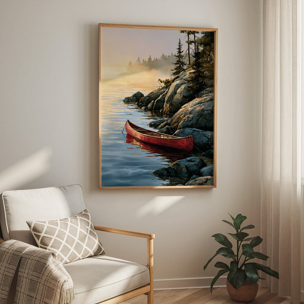 Voyageurs National Park Watercolor Art