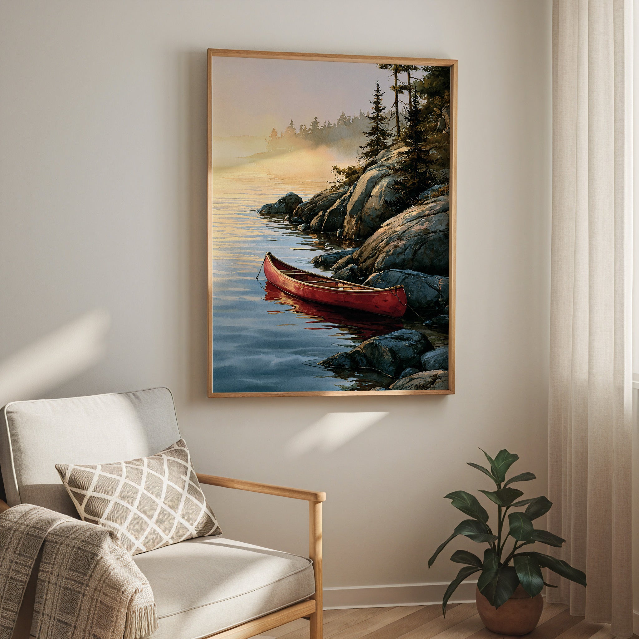 Voyageurs National Park Watercolor Art