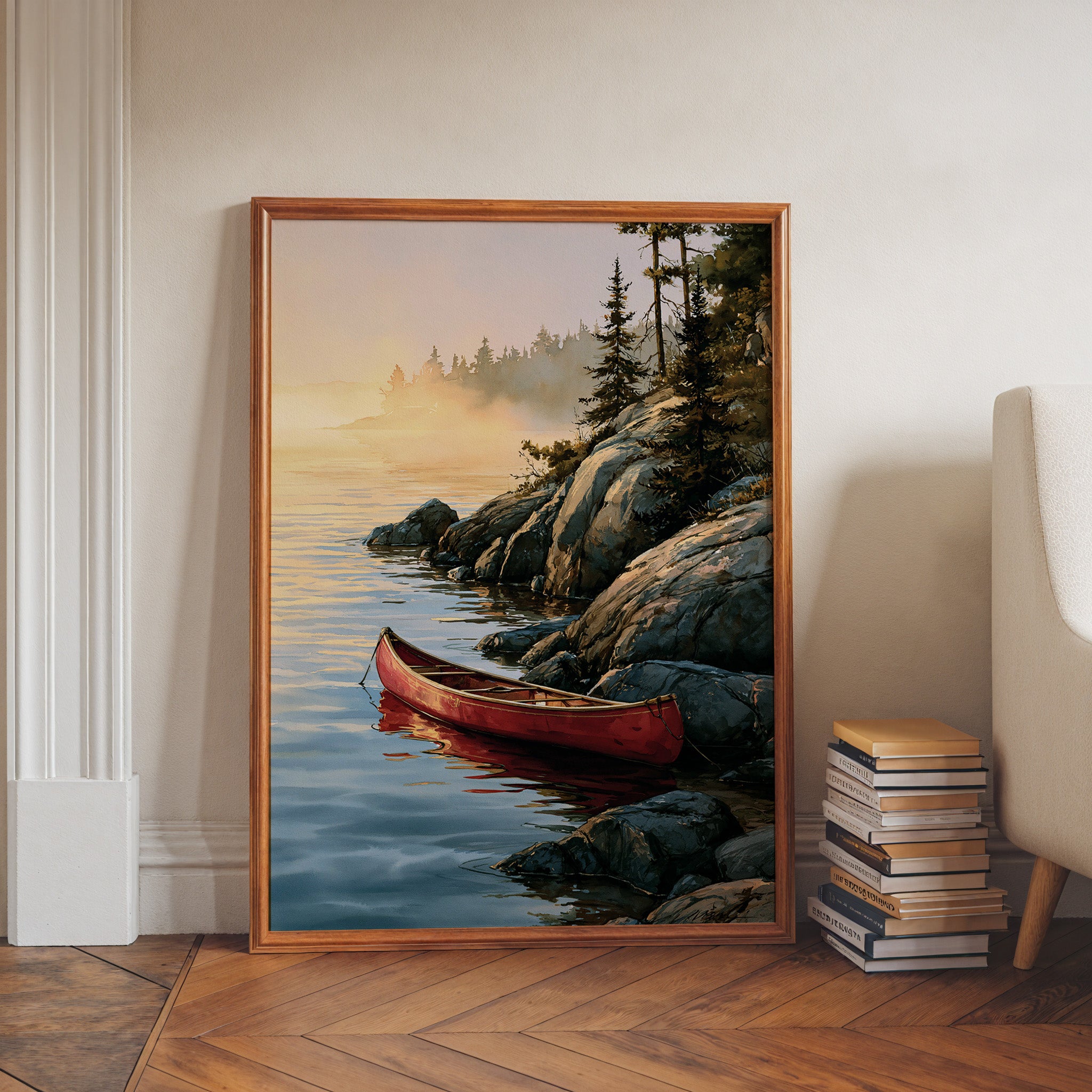 Voyageurs National Park Watercolor Art