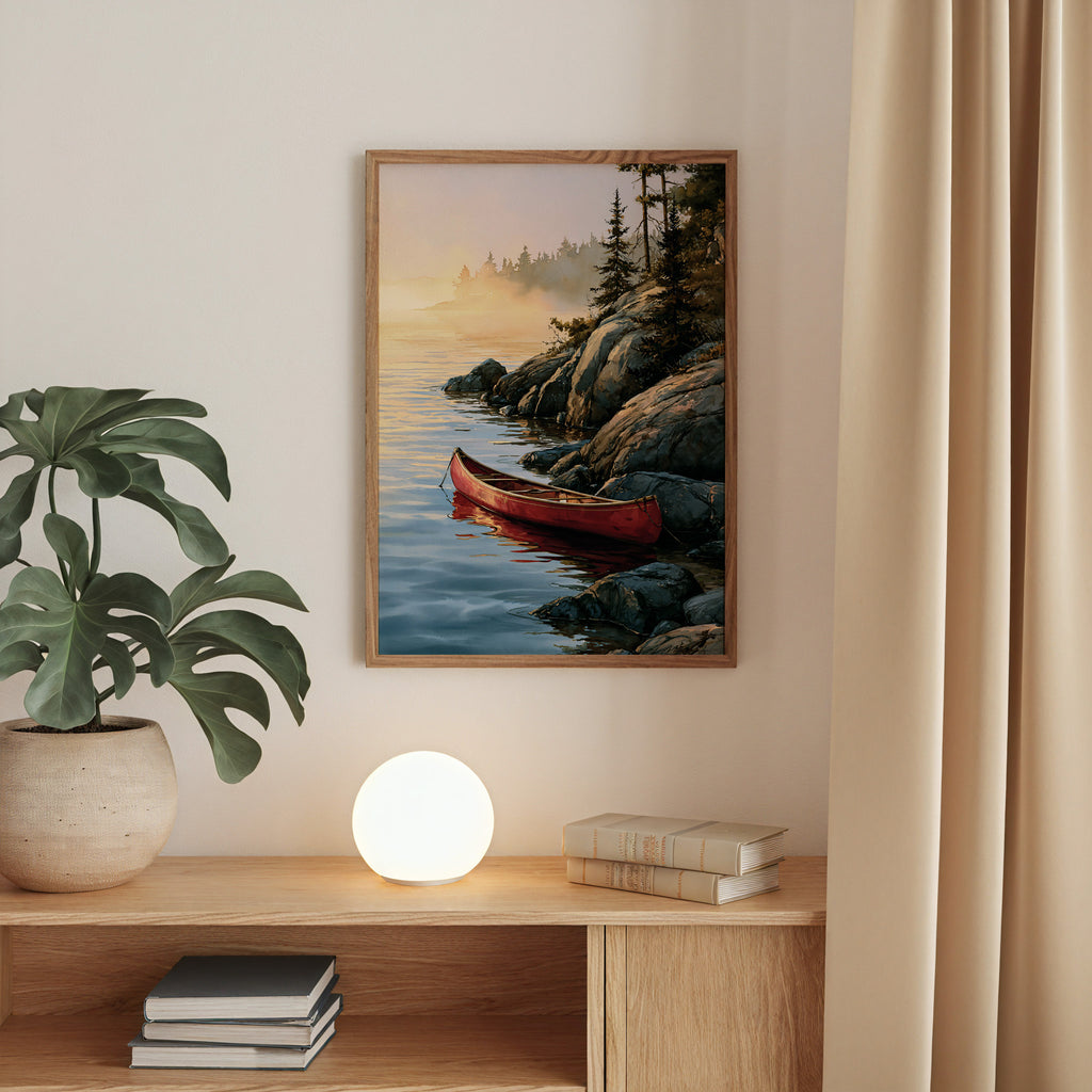 Voyageurs National Park Watercolor Art