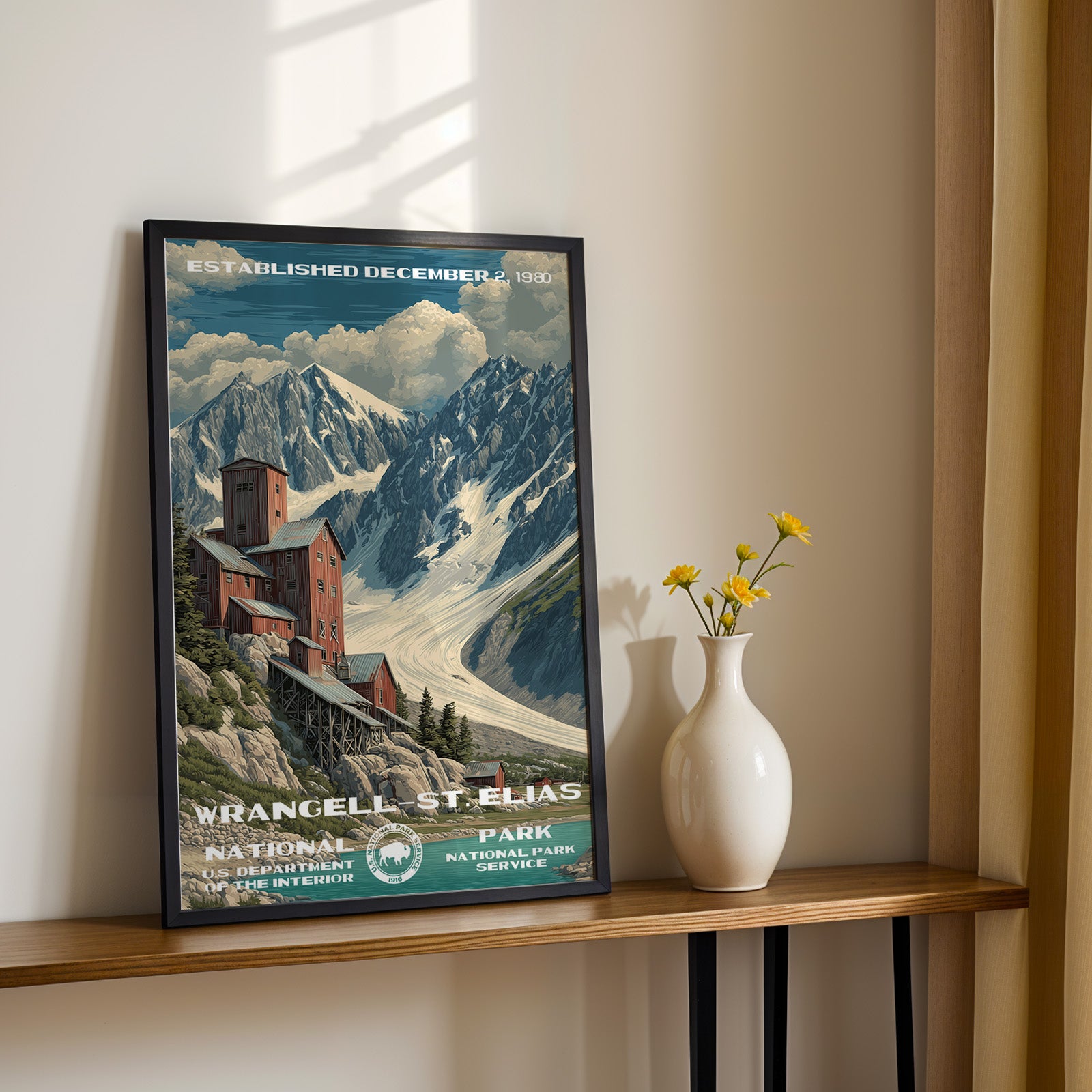 Wrangell–St. Elias National Park Vintage WPA
