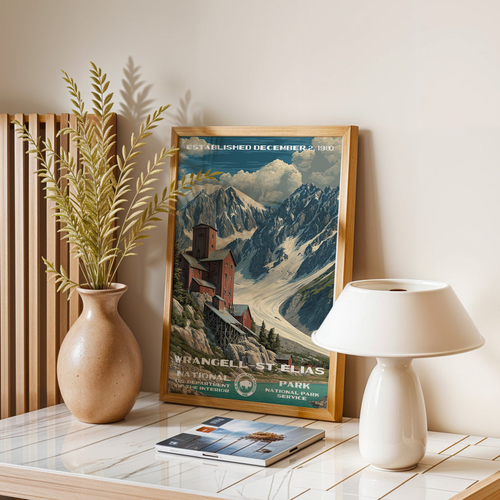 Wrangell–St. Elias National Park Vintage WPA
