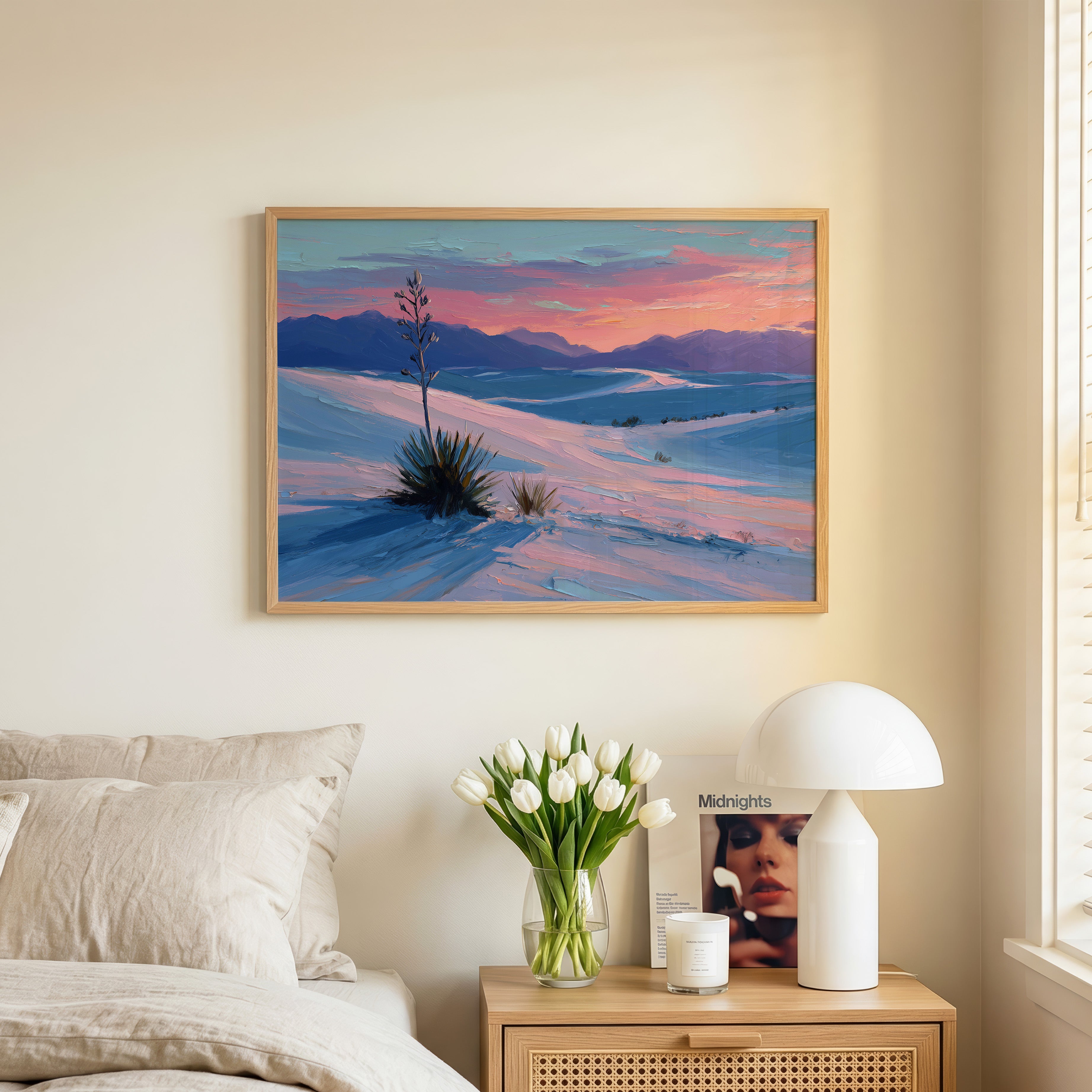 White Sands National Park Oil Painting