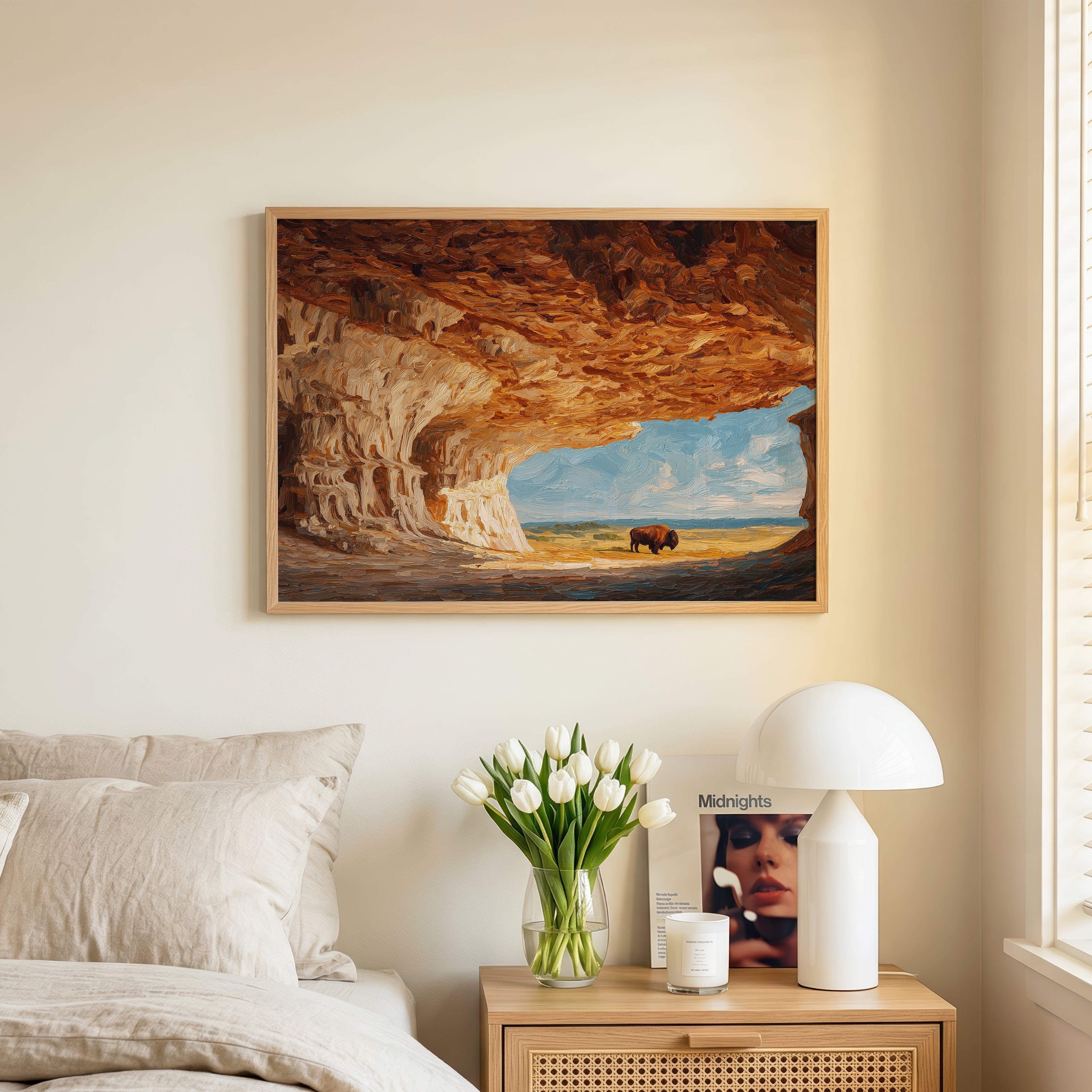 Wind Cave National Park Oil Painting