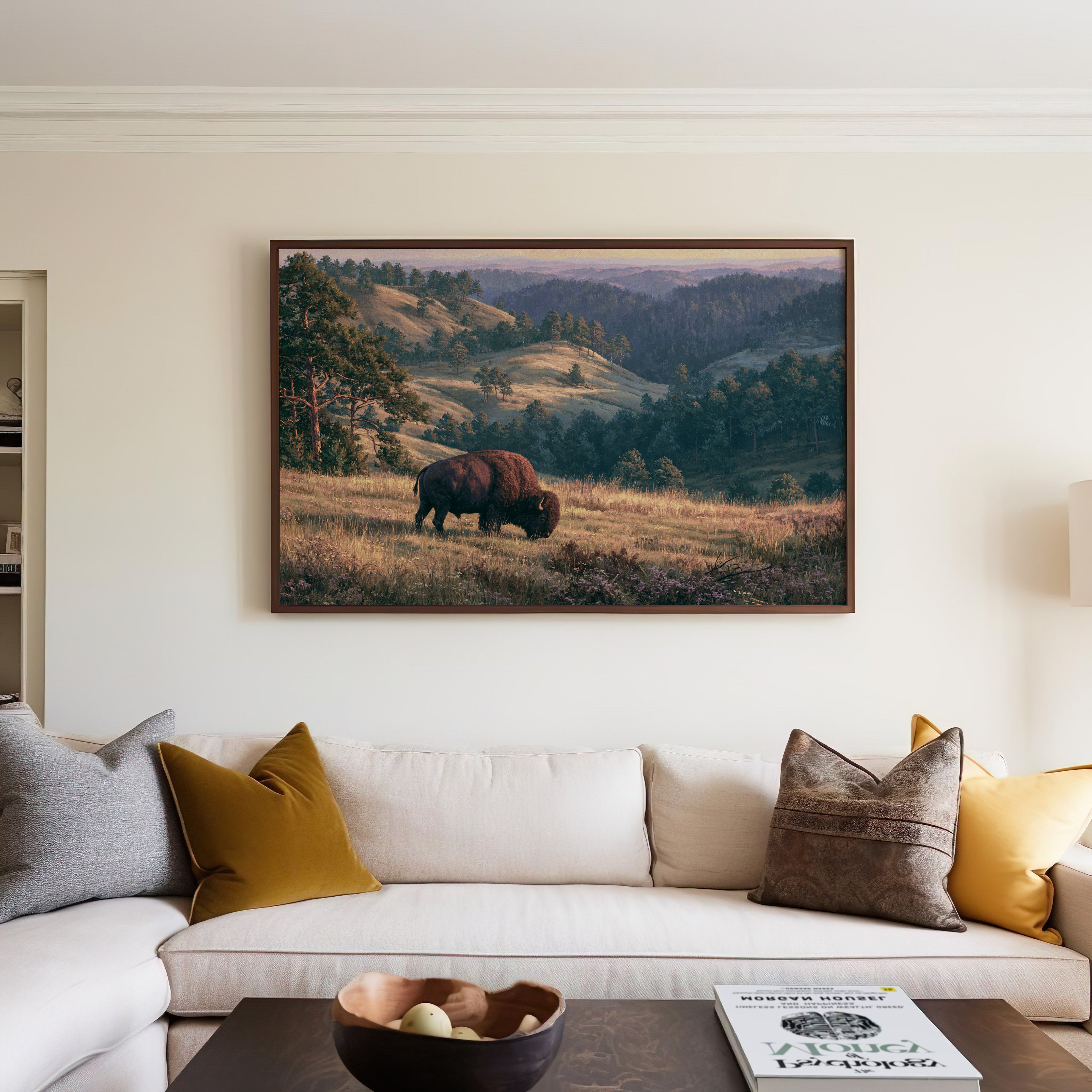 Wind Cave National Park Classical Oil Painting