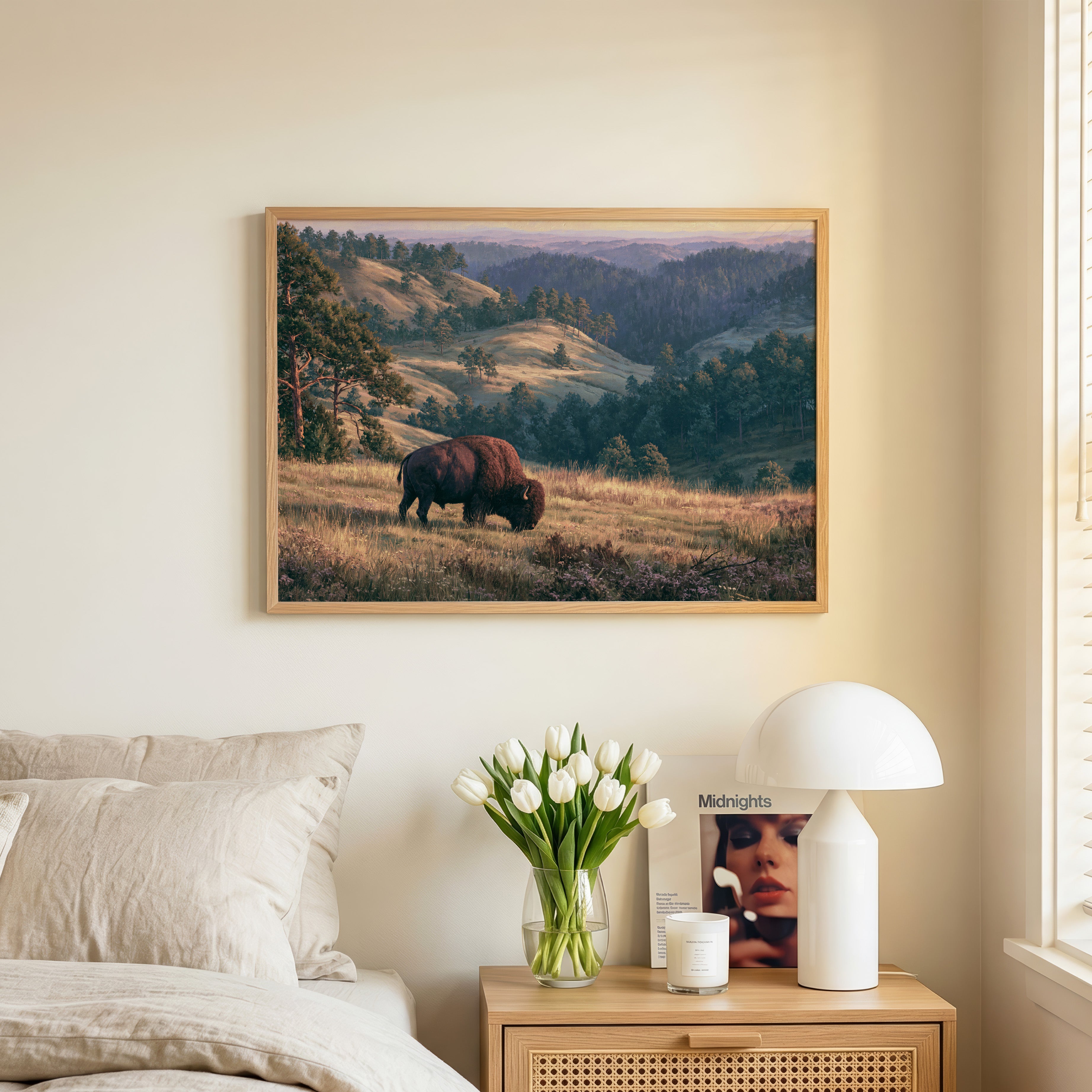 Wind Cave National Park Classical Oil Painting