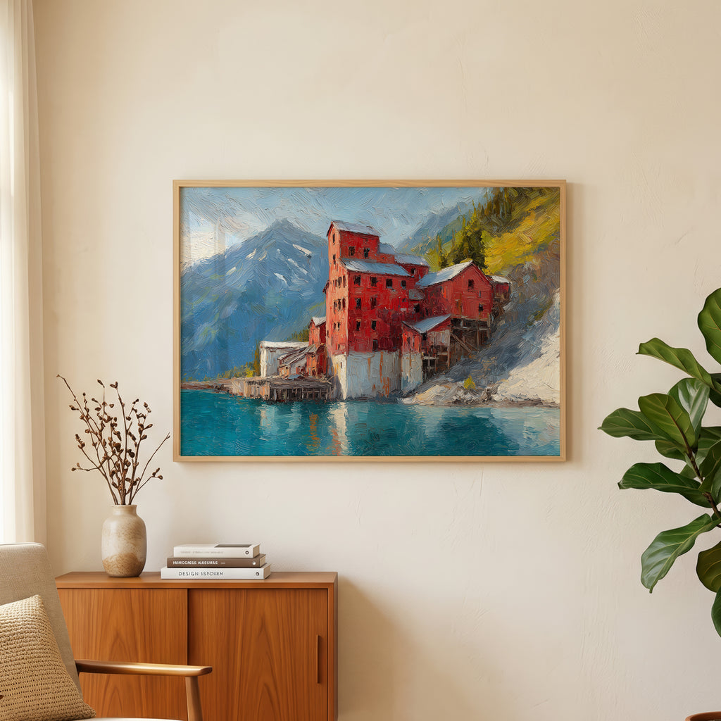 Wrangell–St. Elias National Park Oil Painting