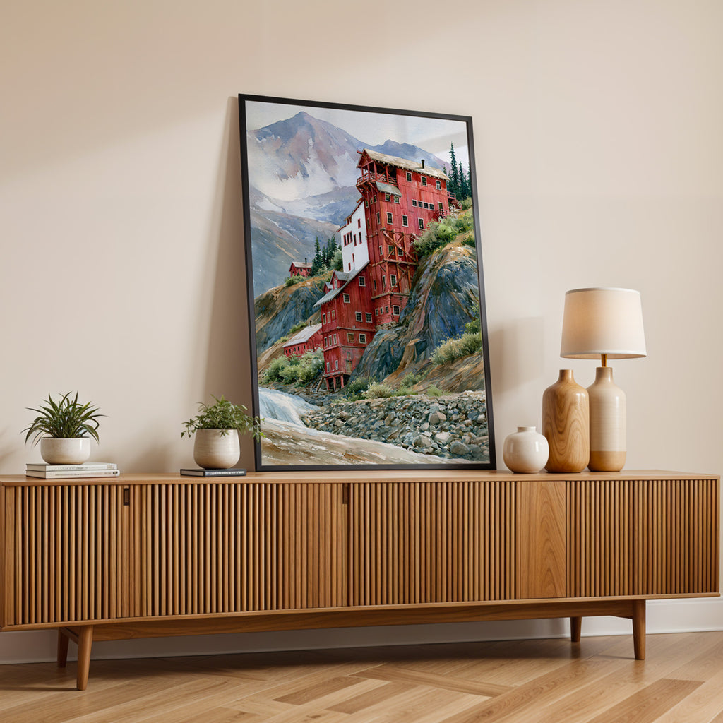 Wrangell–St. Elias National Park Watercolor Art