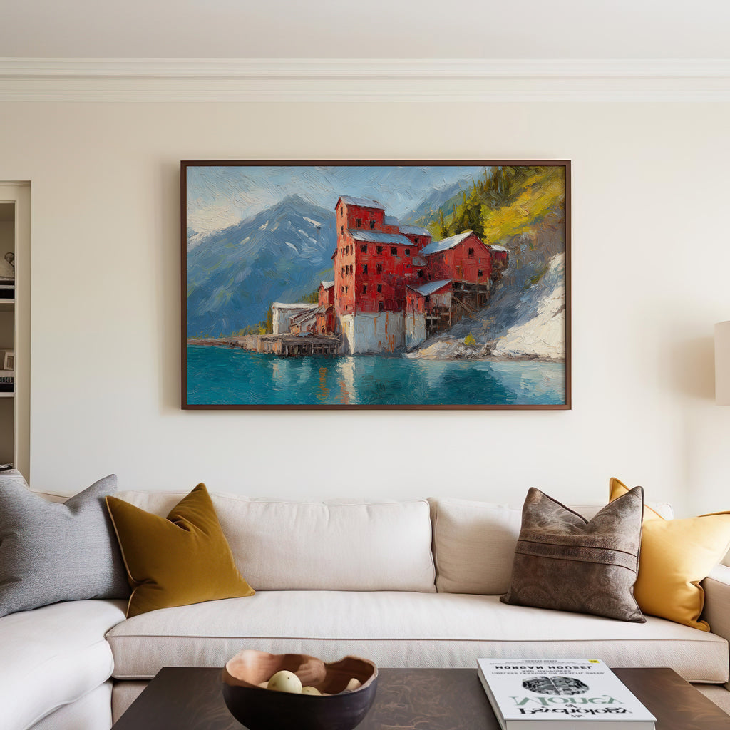 Wrangell–St. Elias National Park Oil Painting