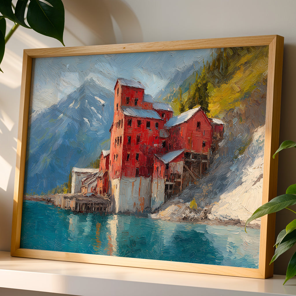 Wrangell–St. Elias National Park Oil Painting