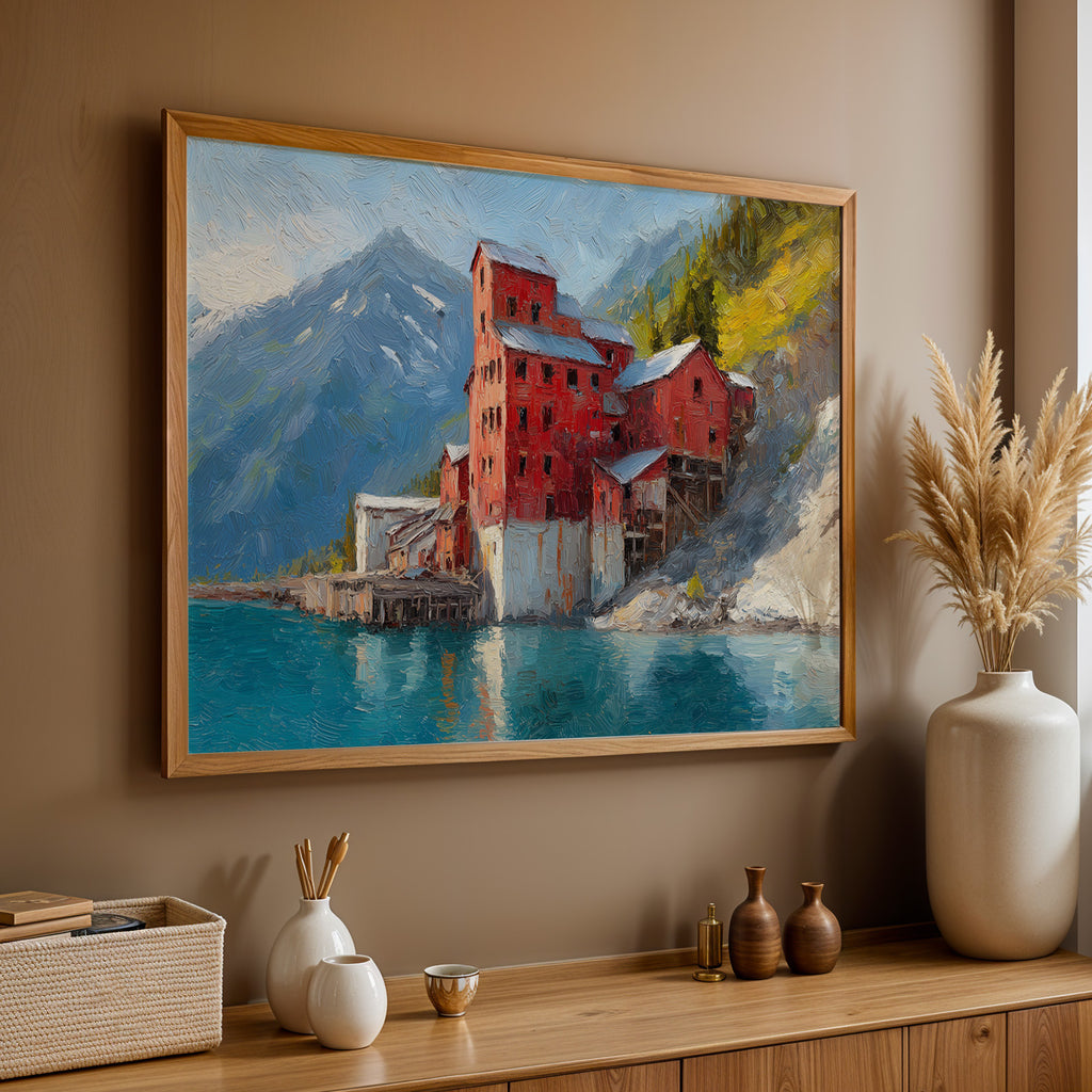 Wrangell–St. Elias National Park Oil Painting