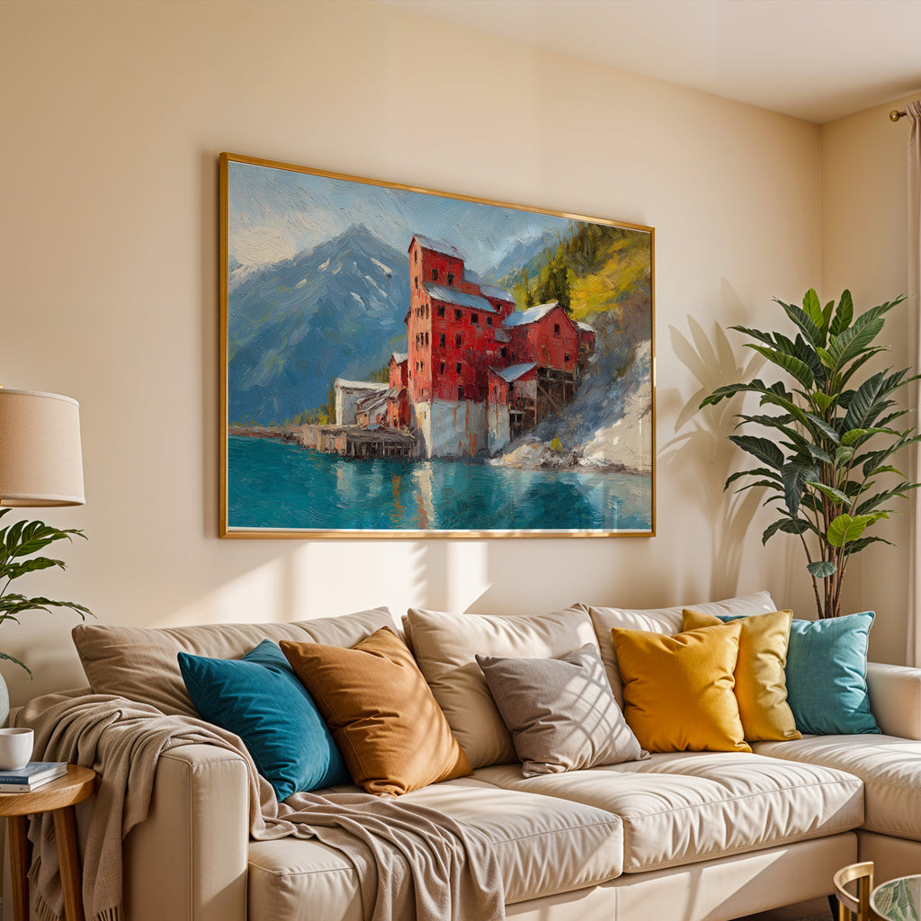 Wrangell–St. Elias National Park Oil Painting