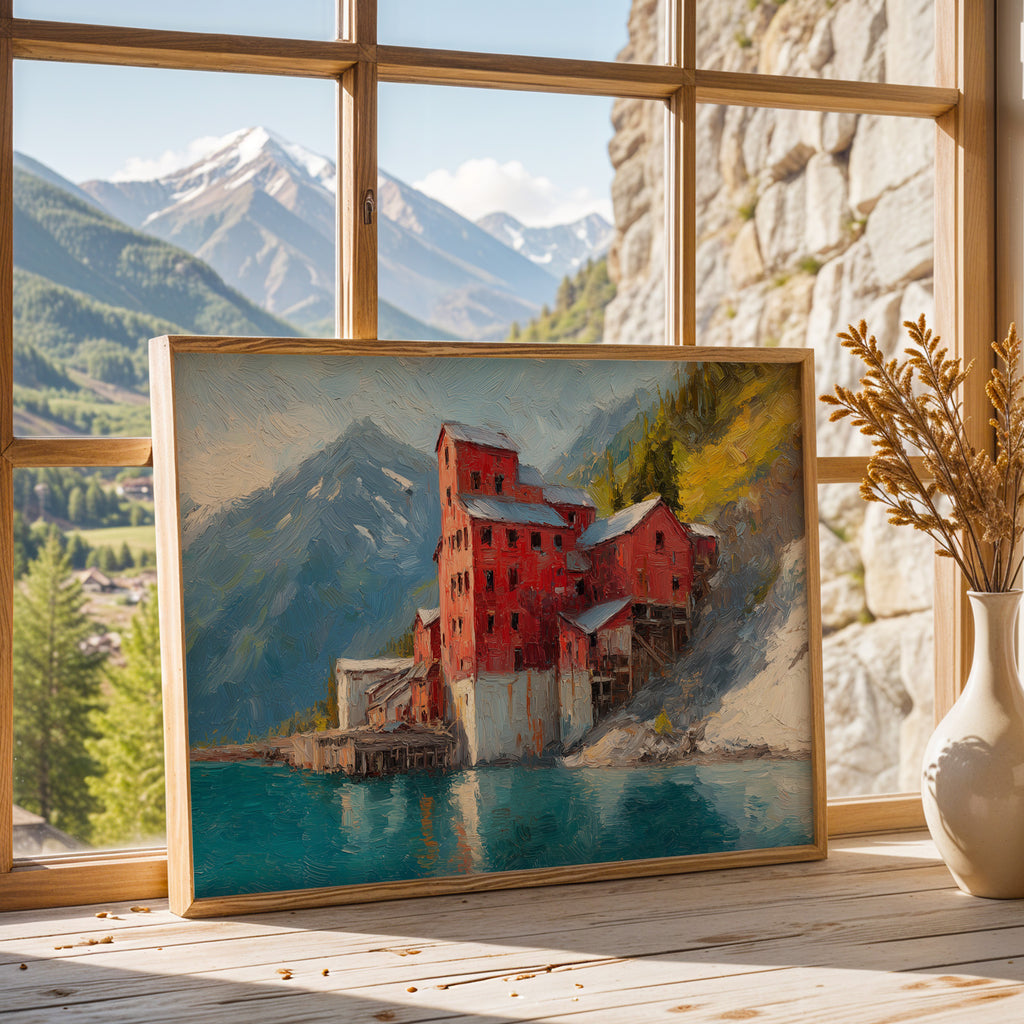 Wrangell–St. Elias National Park Oil Painting